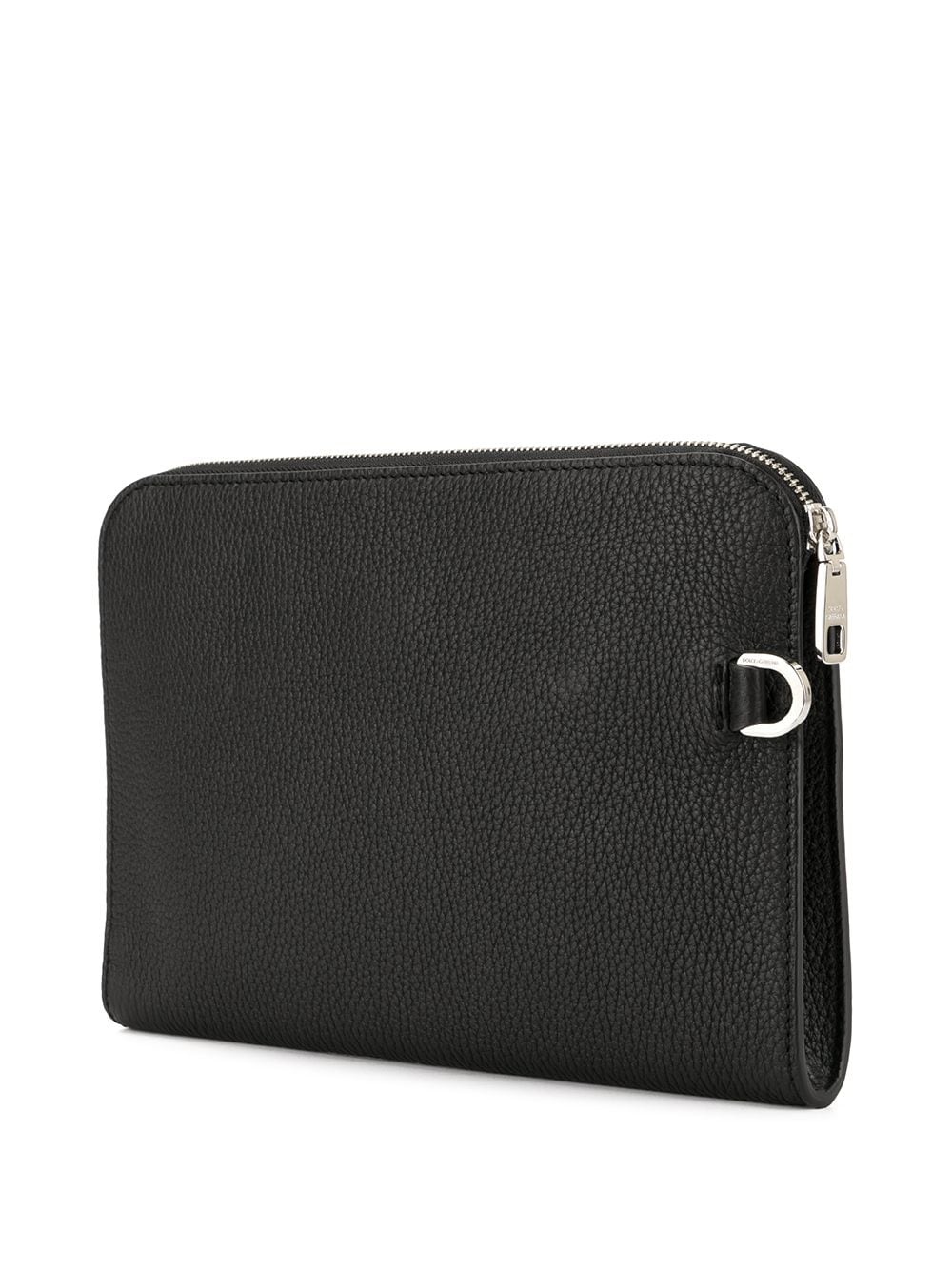 Palermo logo plaque zipped clutch bag - 3