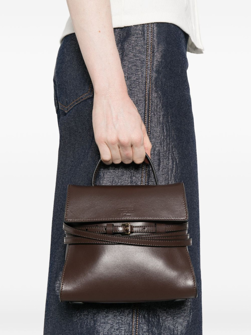 Moschino buckle leather mini bag outlook