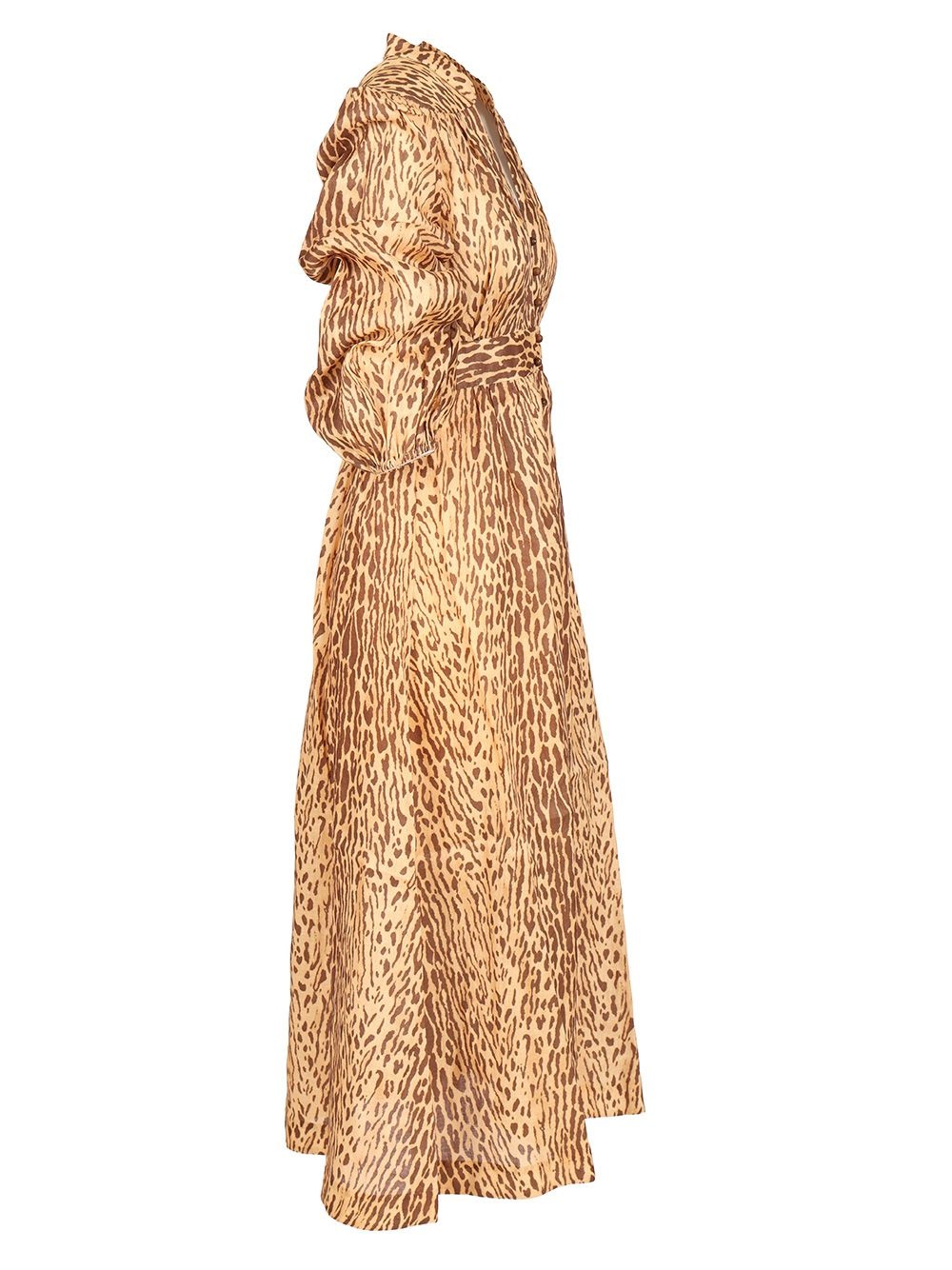 Cascadian Plunge Midi Dress Dresses Animalier - 3