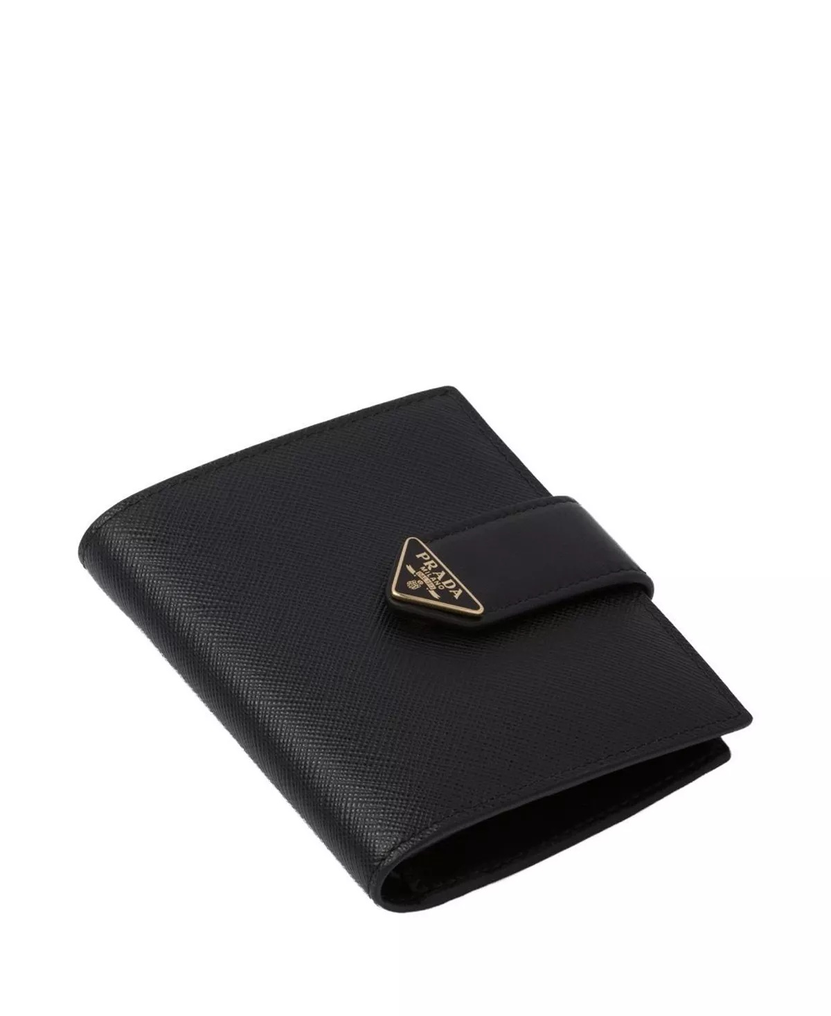 Small Saffiano and Smooth Leather Wallet - 4