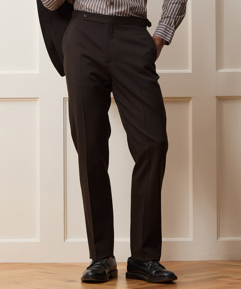 TODD SNYDER Italian Gabardine Side Tab Trouser outlook