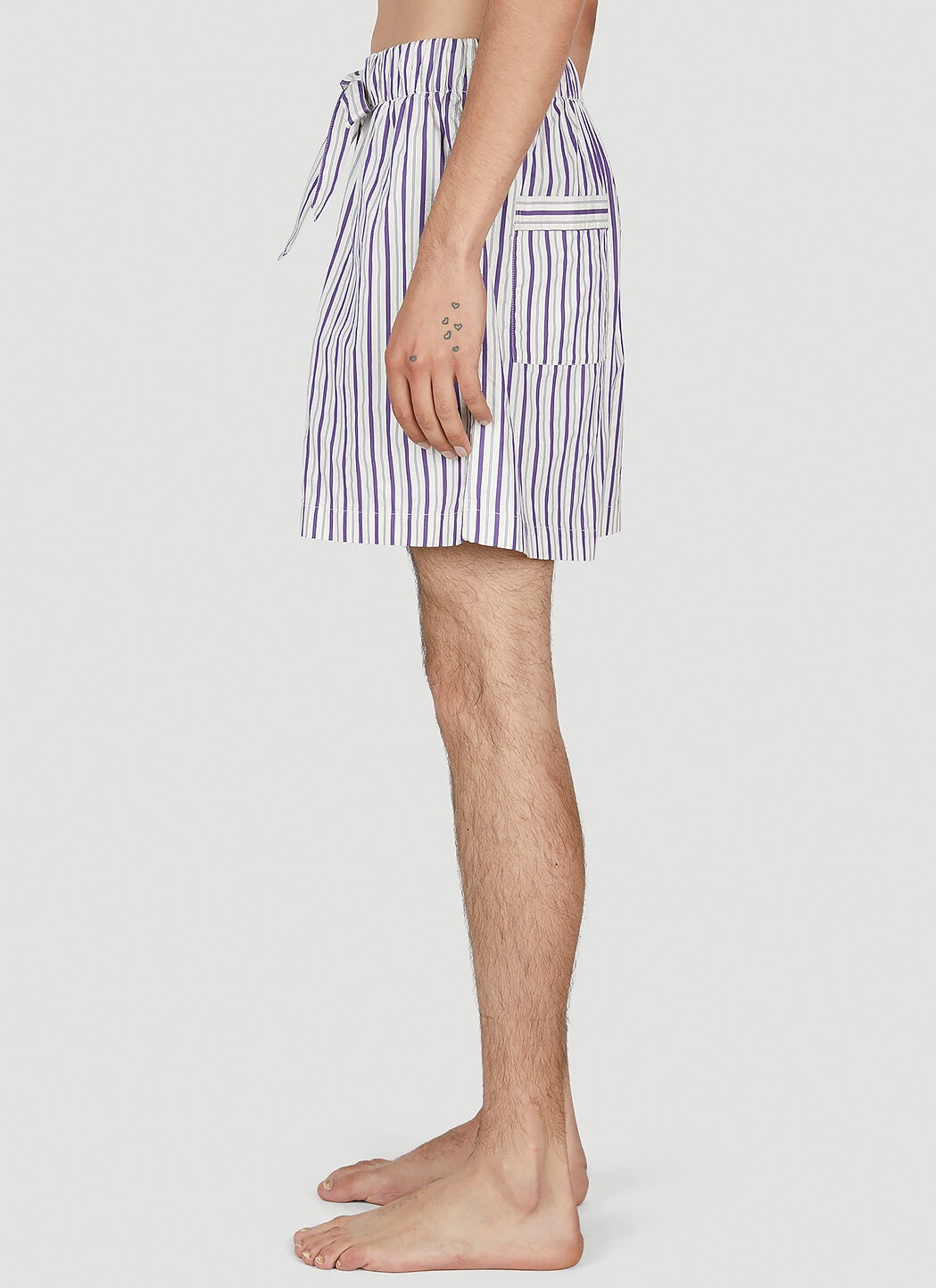 Lido Stripe Sleep Shorts - 3