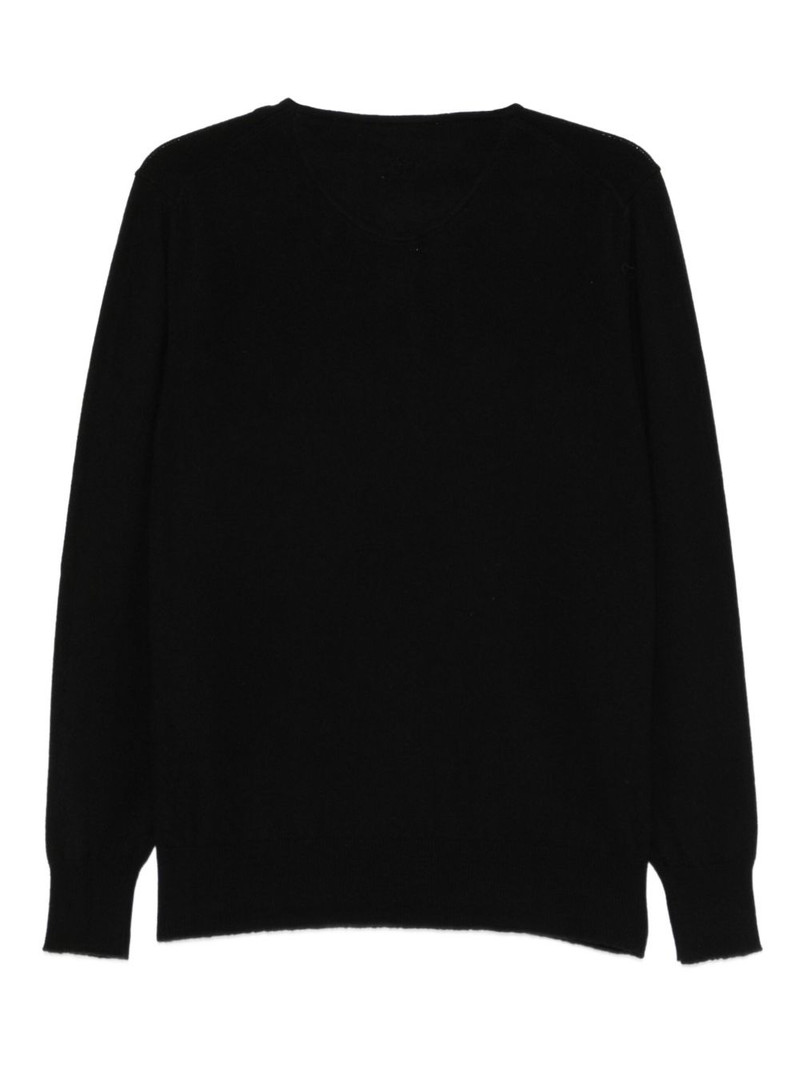 LARDINI buttoned sweater outlook