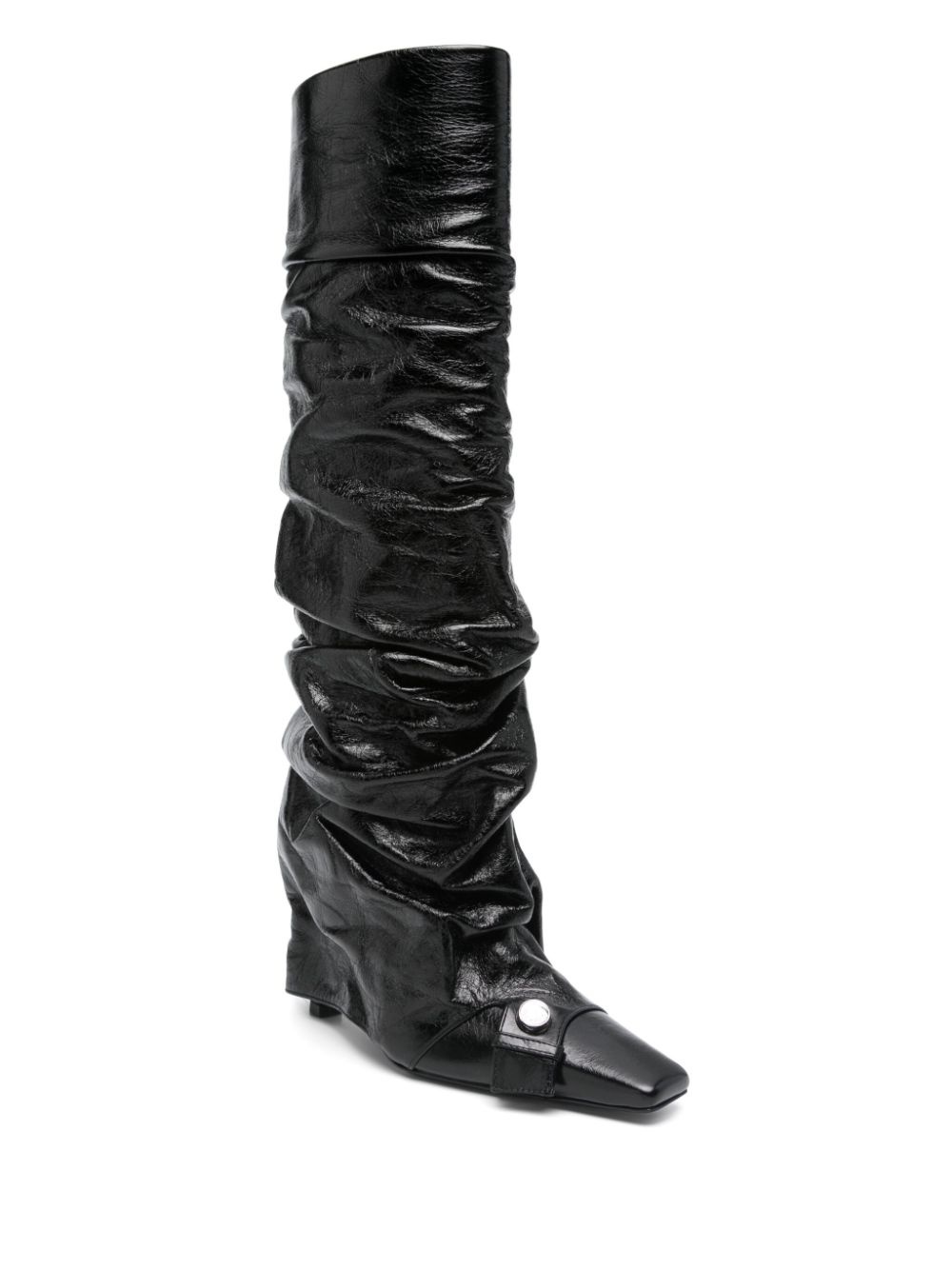 95mm leather boots - 2