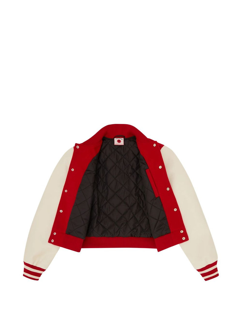 ICECREAM STRIPED APPLIQUÉD JACKET outlook
