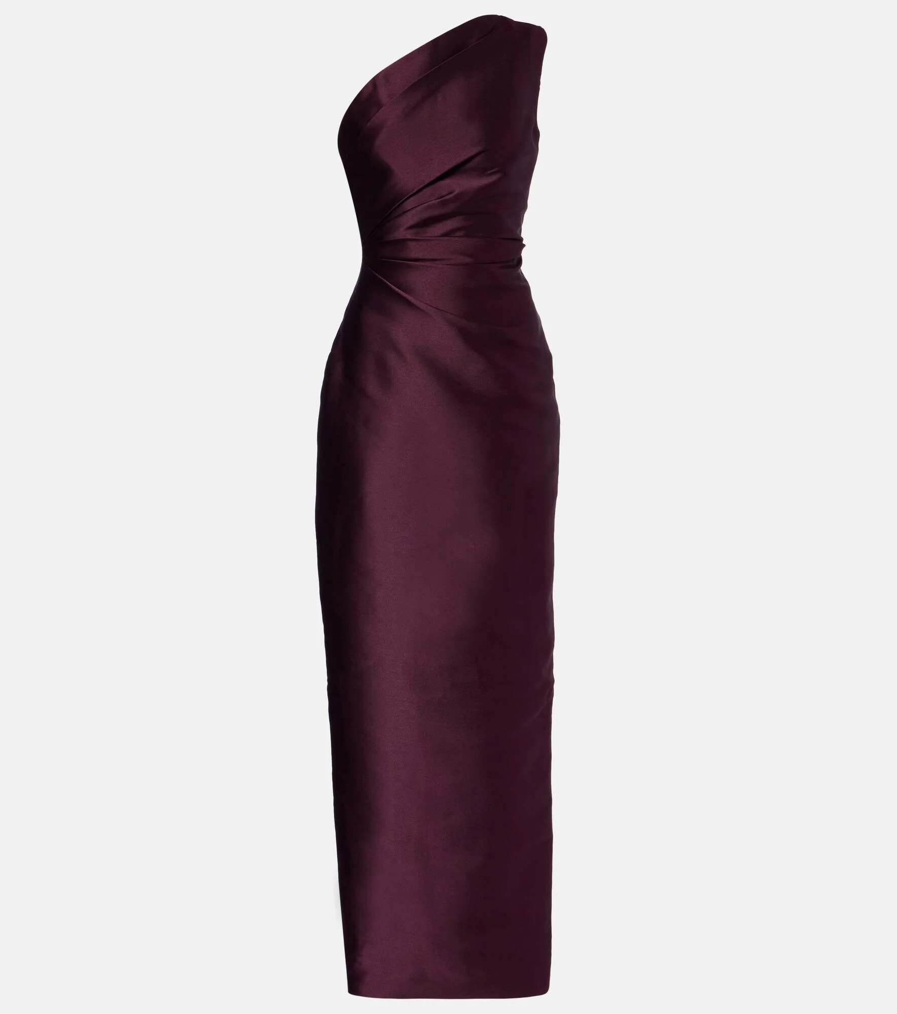 Kira gathered twill gown - 1