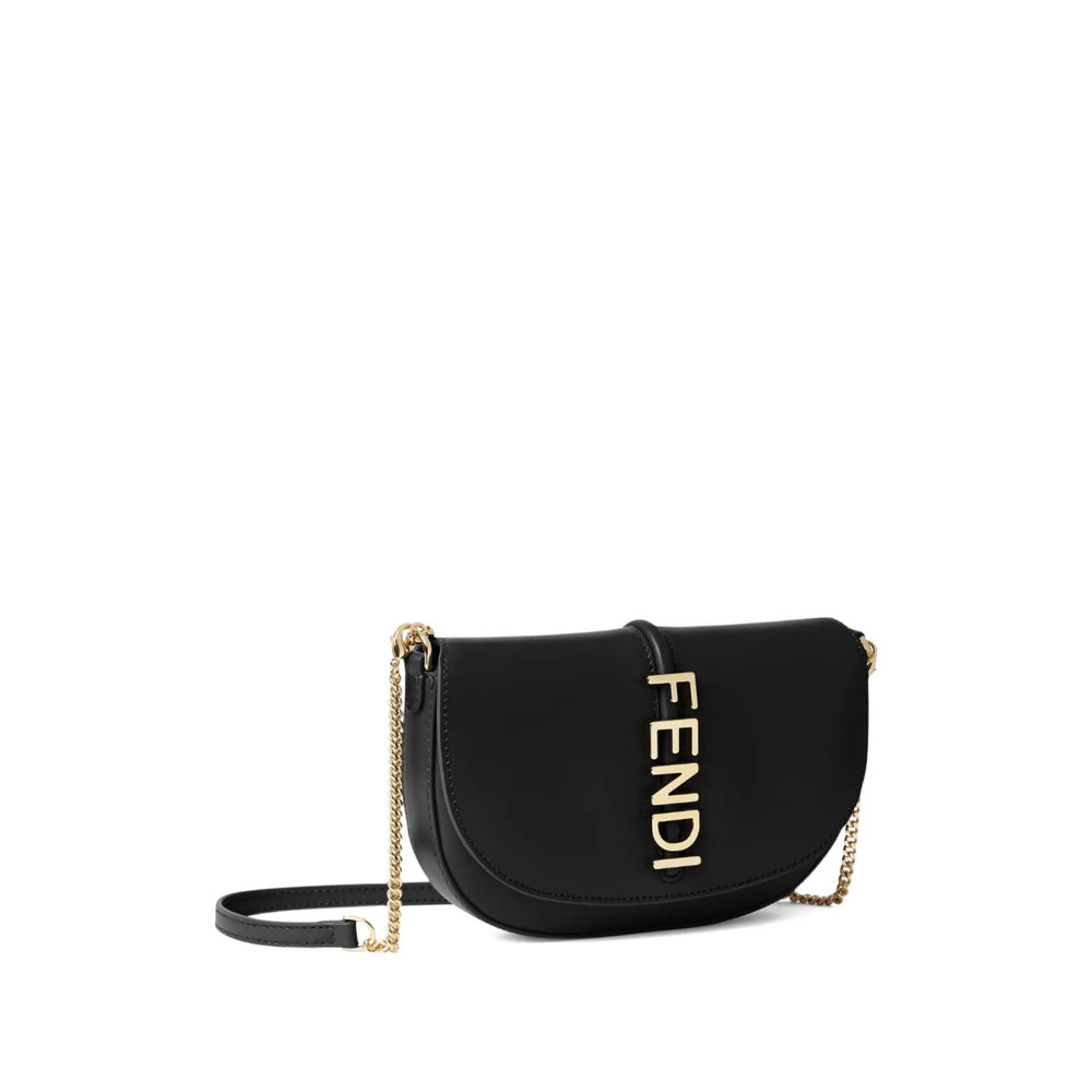 Fendi Black Shoulder Bags Women - 4