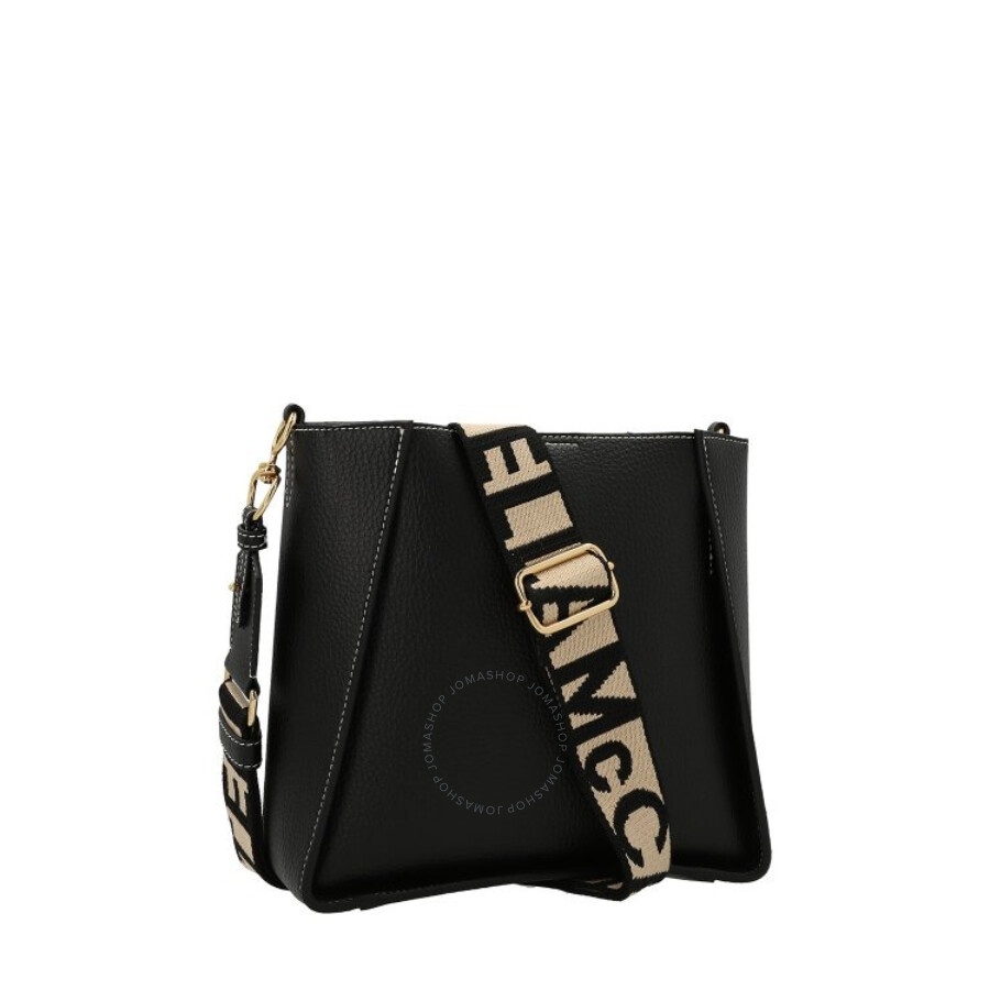 Stella Mccartney Black Logo Crossbody Bag - 2