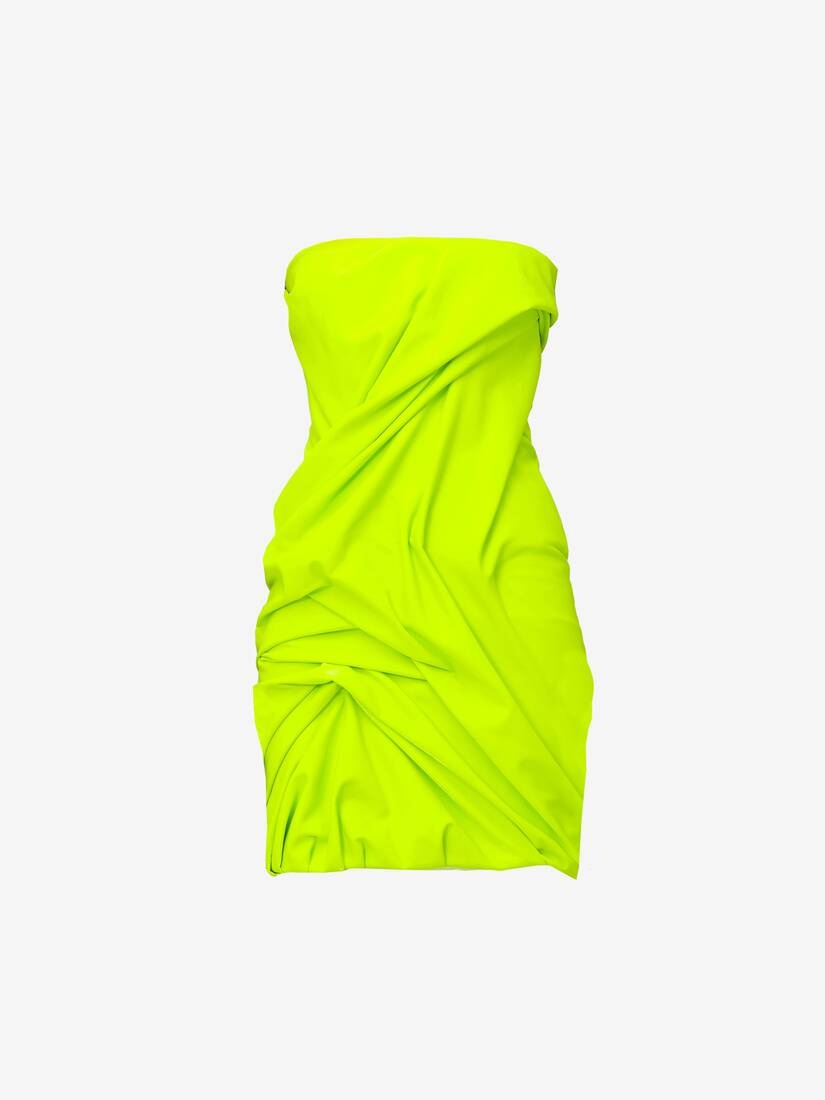 Draped Mini Dress - 2