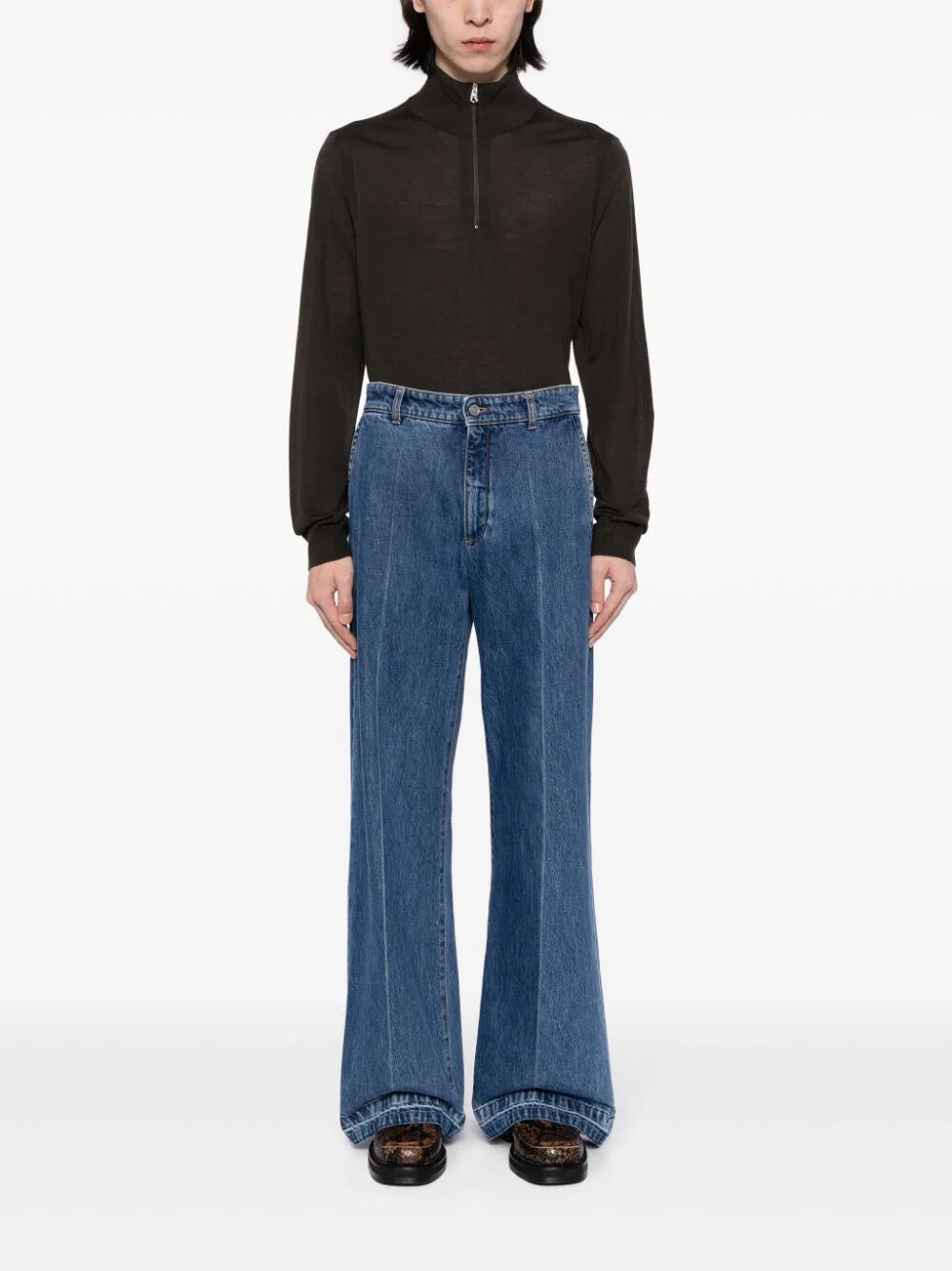 Paul Smith Men Mens Sweater Zip Neck - 5