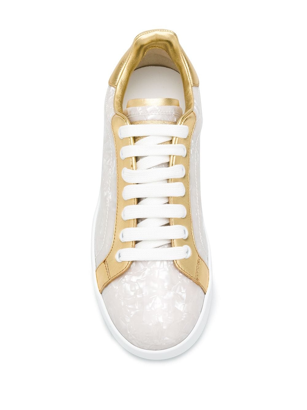 Portofino mother-of-pearl print sneakers - 4