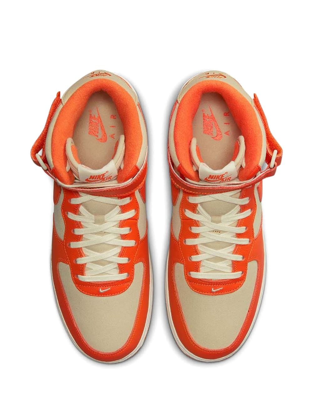 Air Force 1 Mid "Team Gold/Coconut Milk/Safety Orange" sneakers - 2