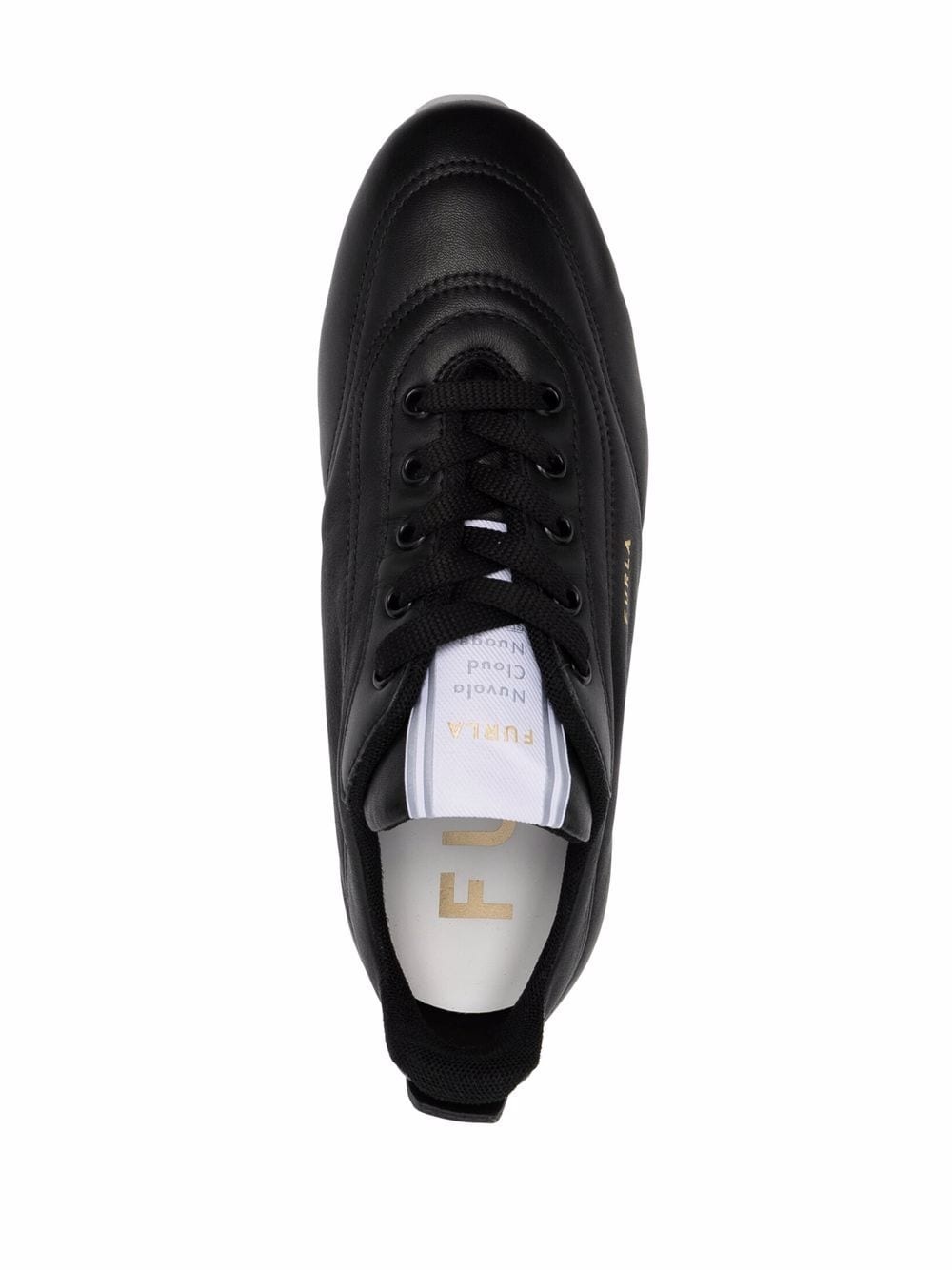 low-top lace-up sneakers - 4