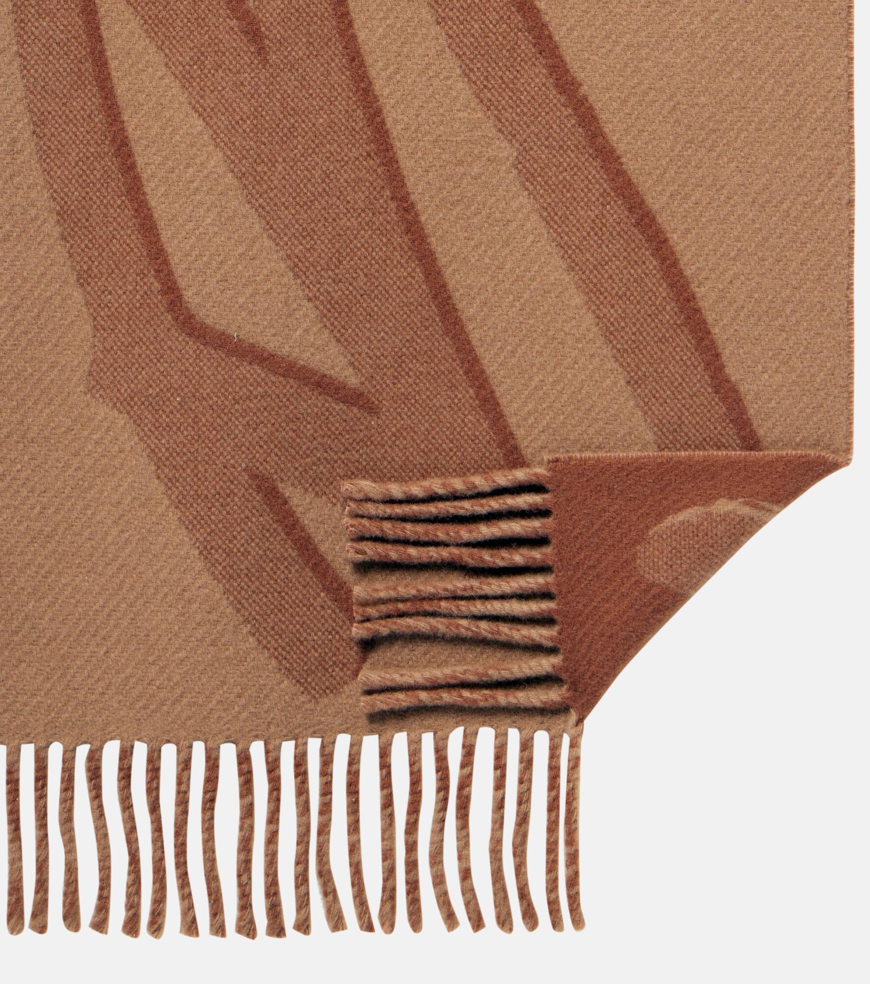Wool and cashmere scarf - 5