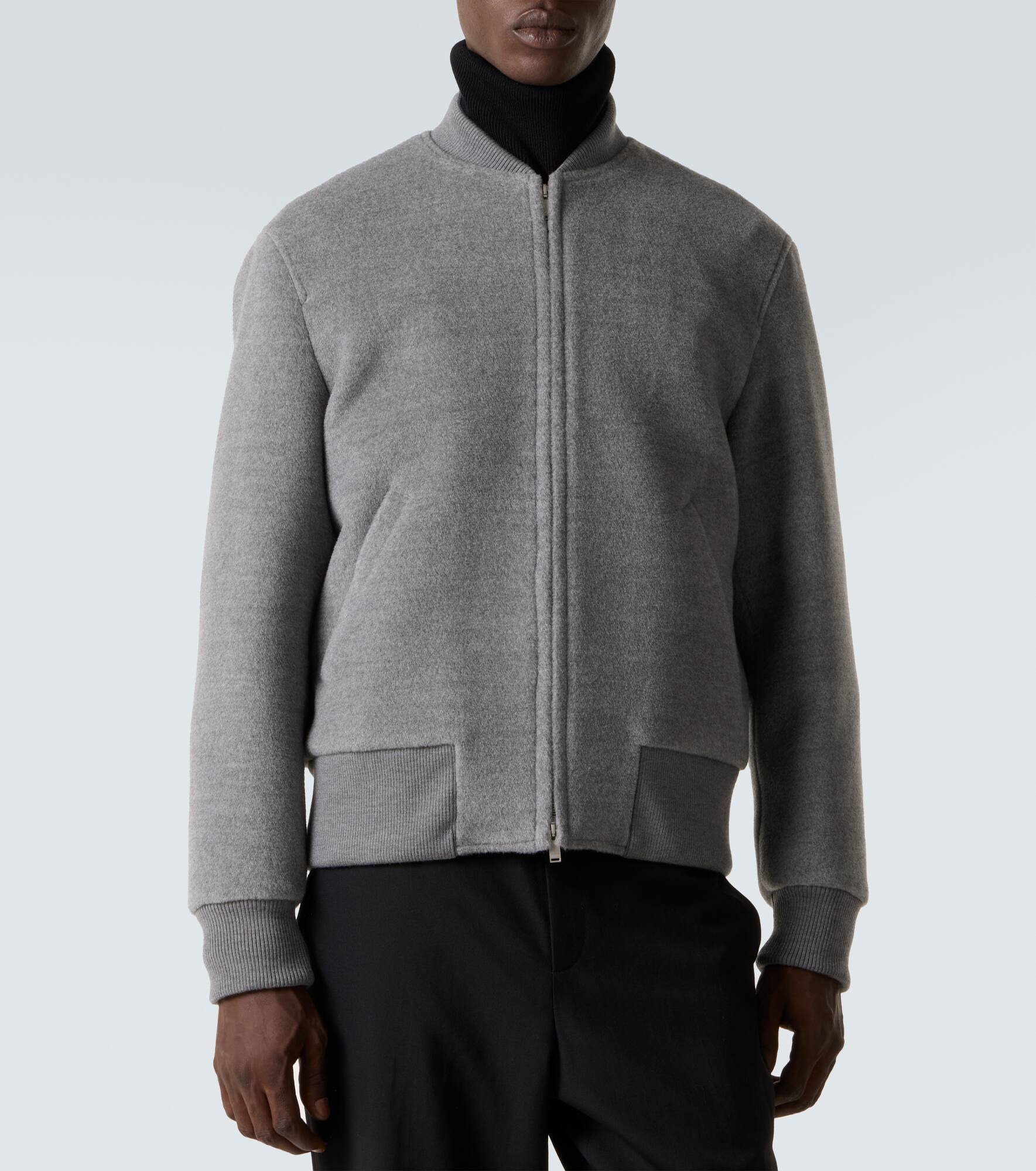 Virgin wool blouson - 3