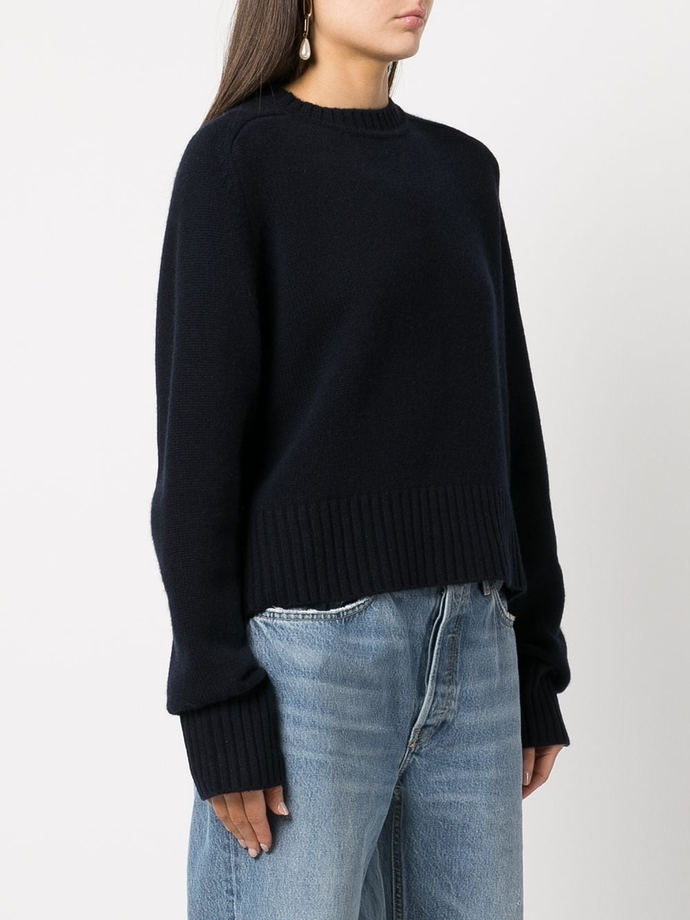 crew neck cashmere jumper - 3