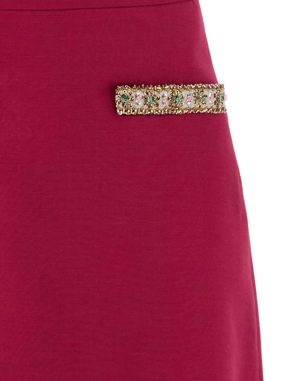 embellished-pocket skirt - 2