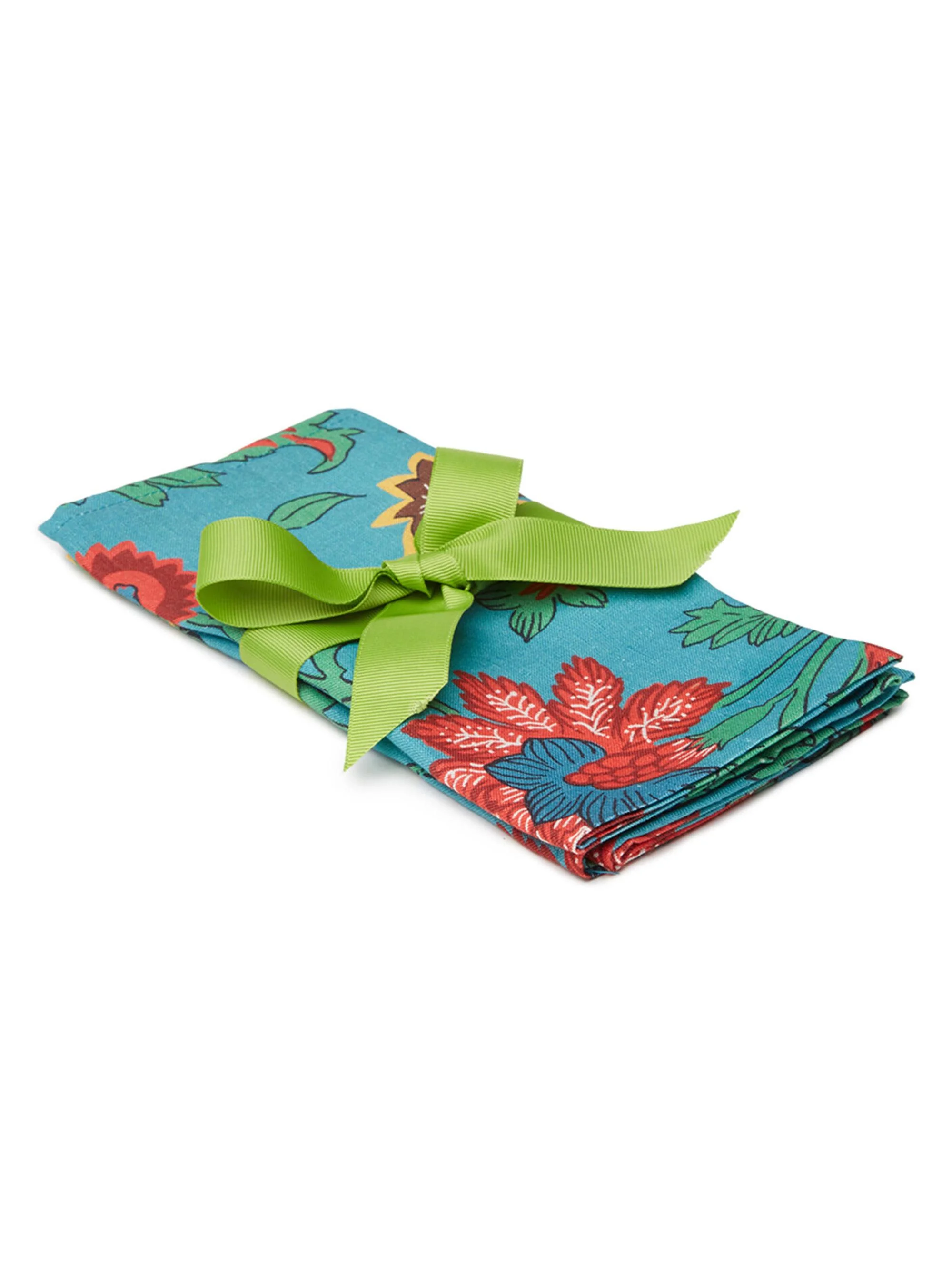 Large Napkins Set of 2 (45 x 45) - Turquoise - 1