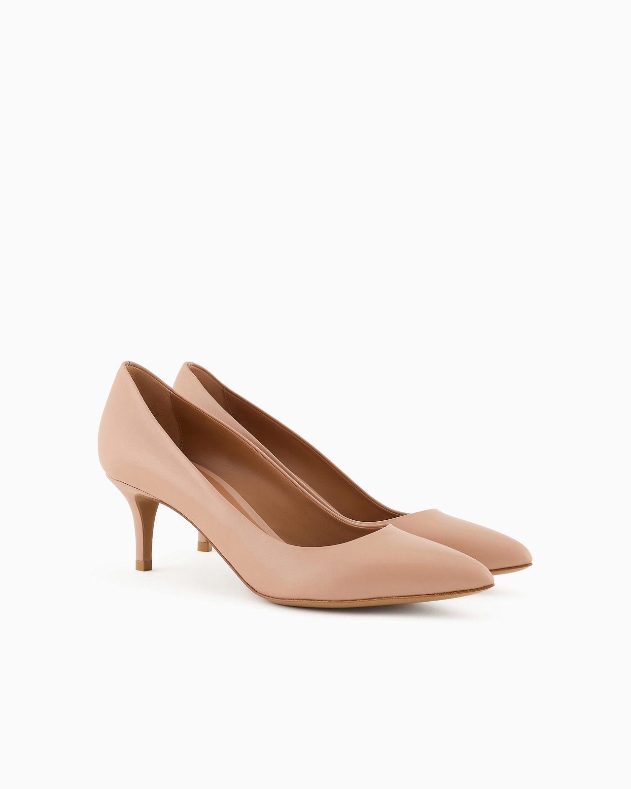 Leather pumps with stiletto heel - 2