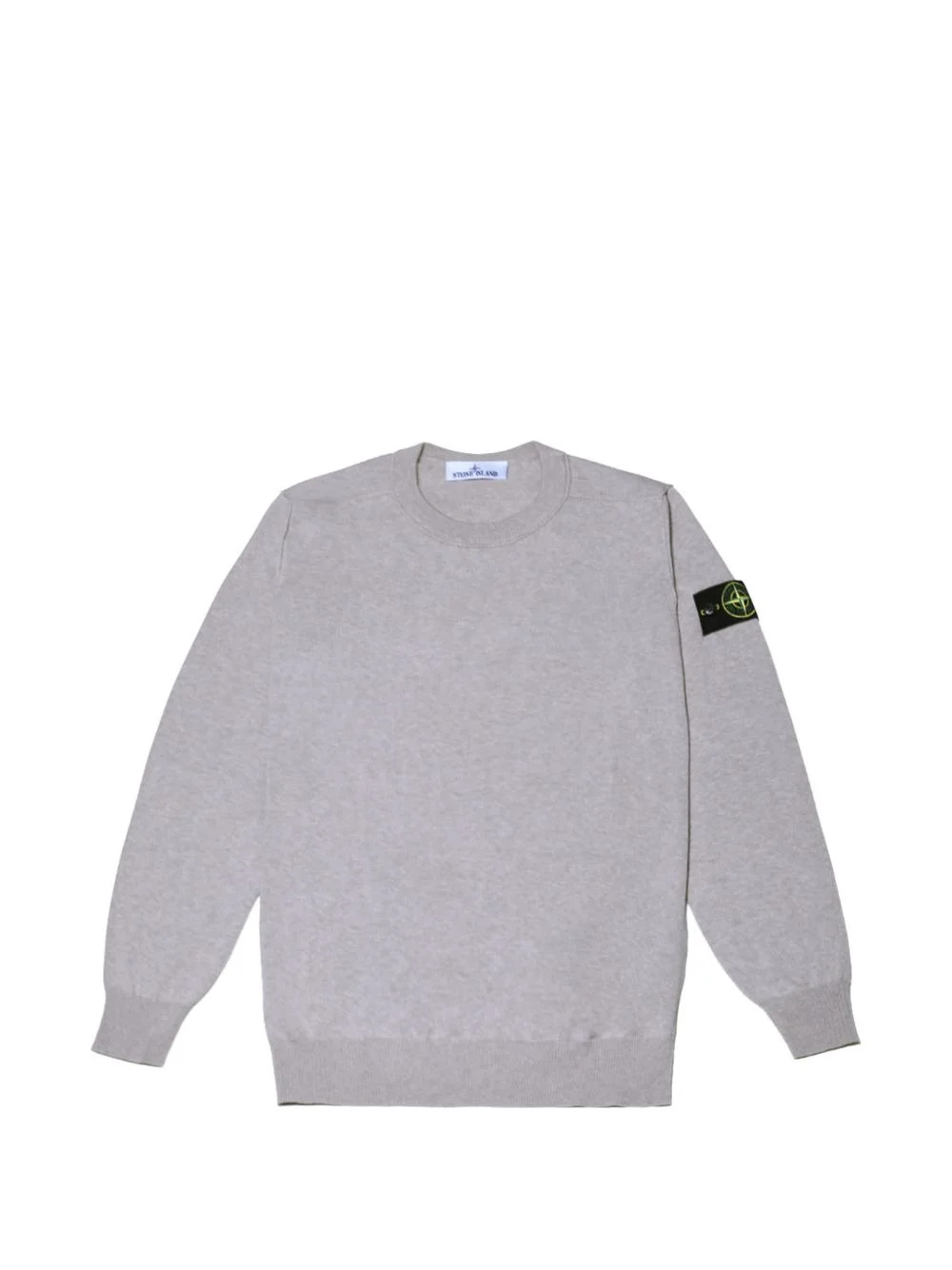 patch crew-neck sweater - 1