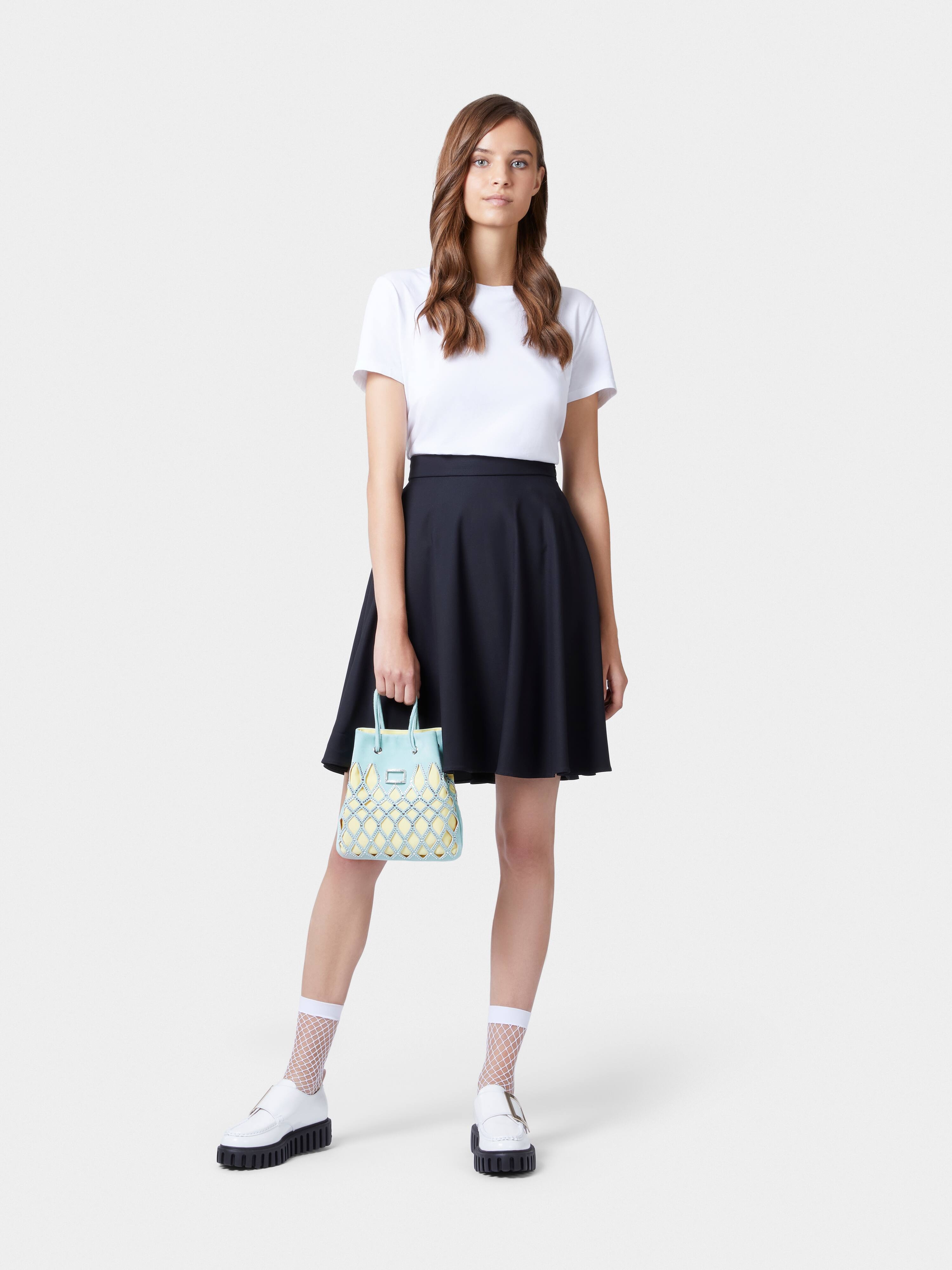 Viv' Pocket Queeny Mini Bag in Suede - 8