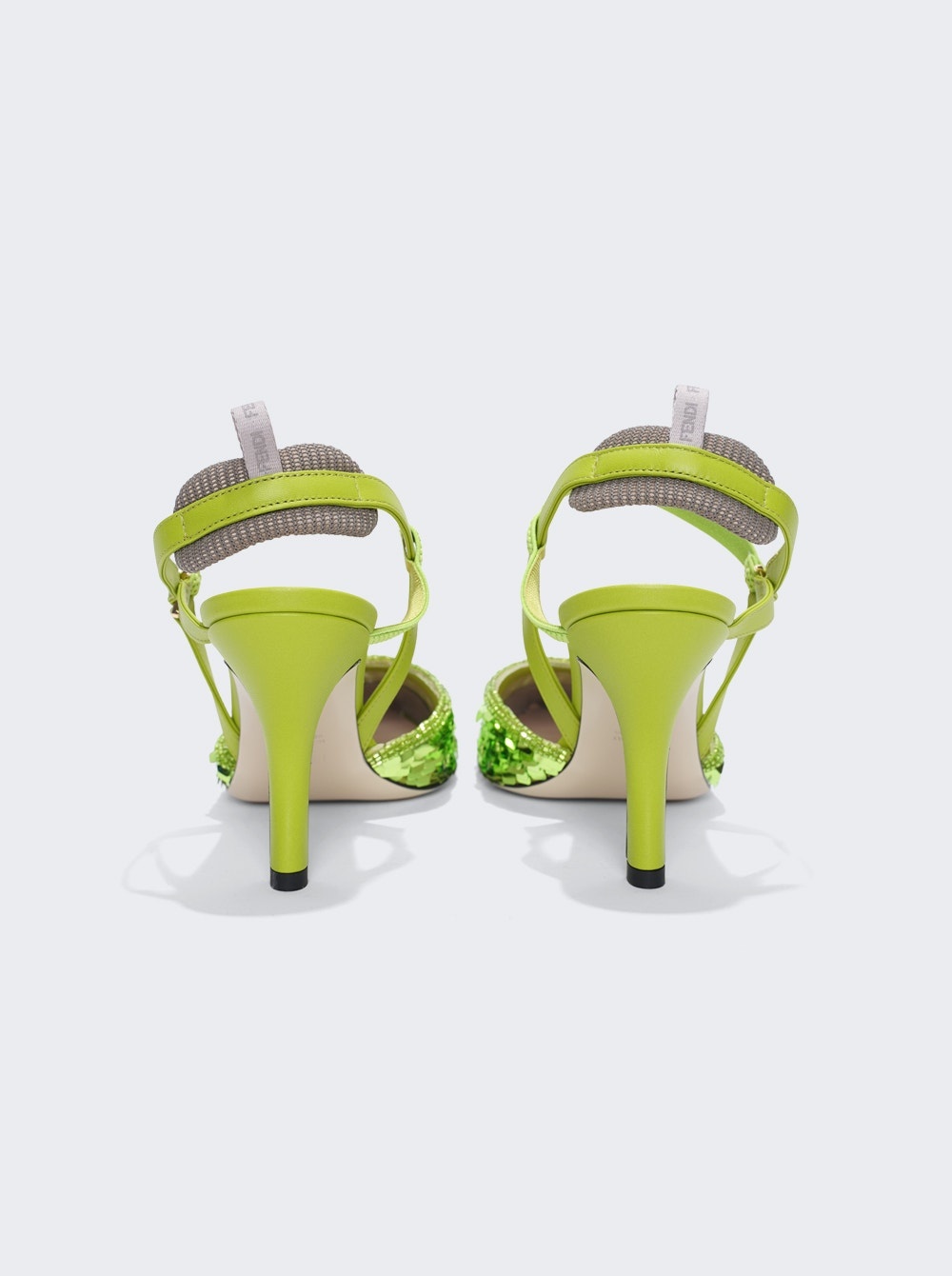 Colibri Sequin Slingback Wasabi Green - 3