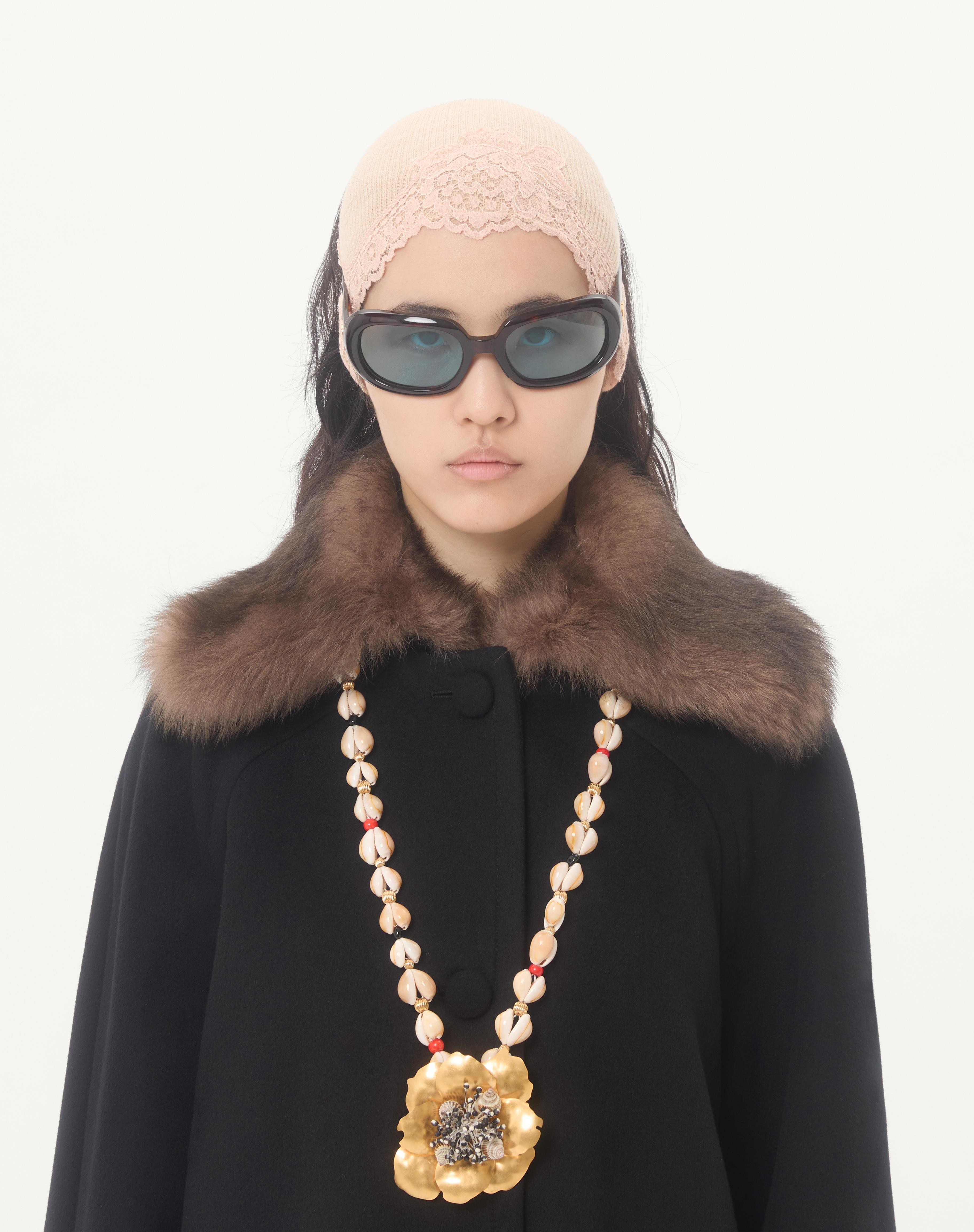 WOOL DRAP COAT - 3