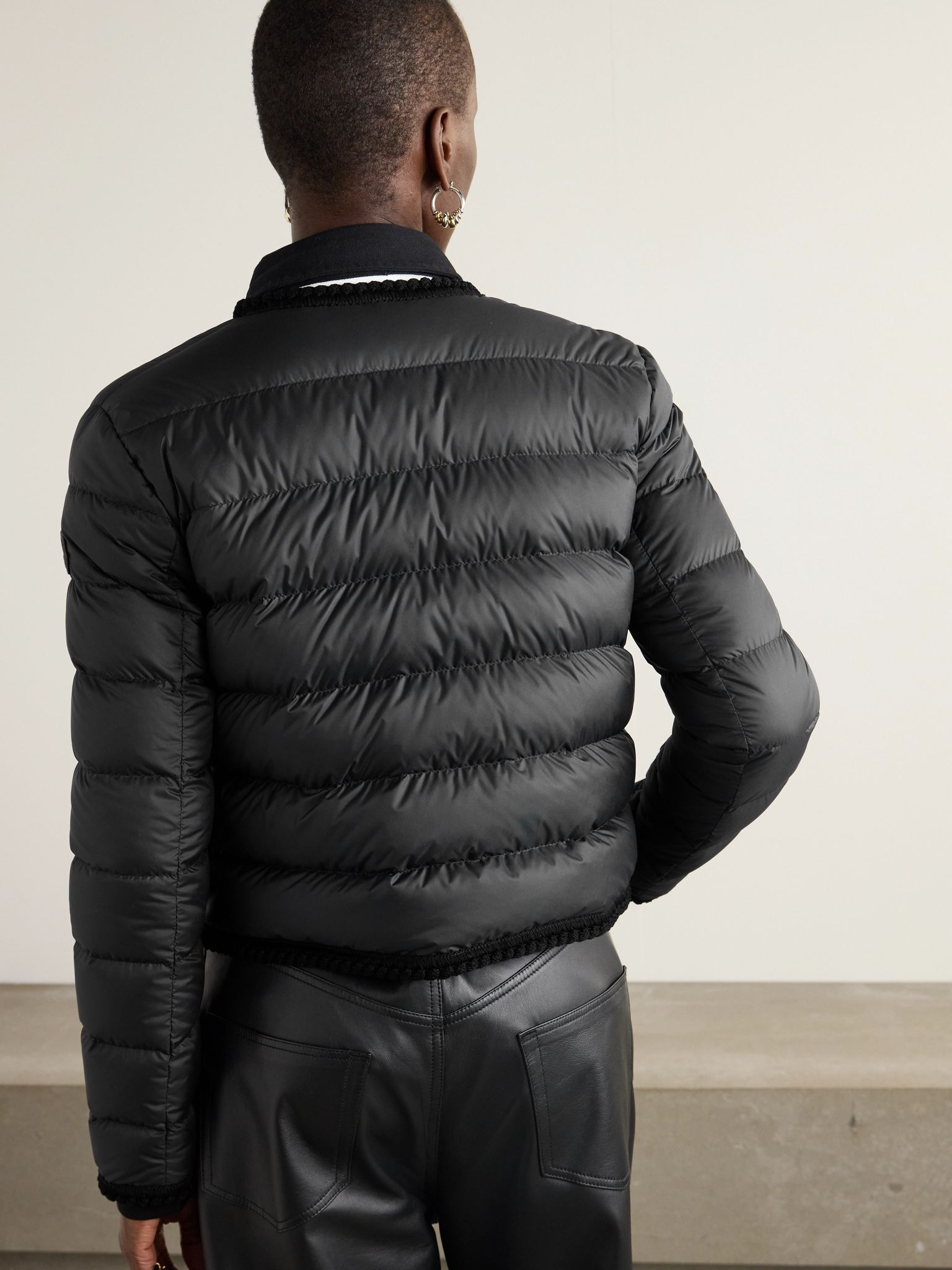 Gencay quilted shell down jacket Black - 4