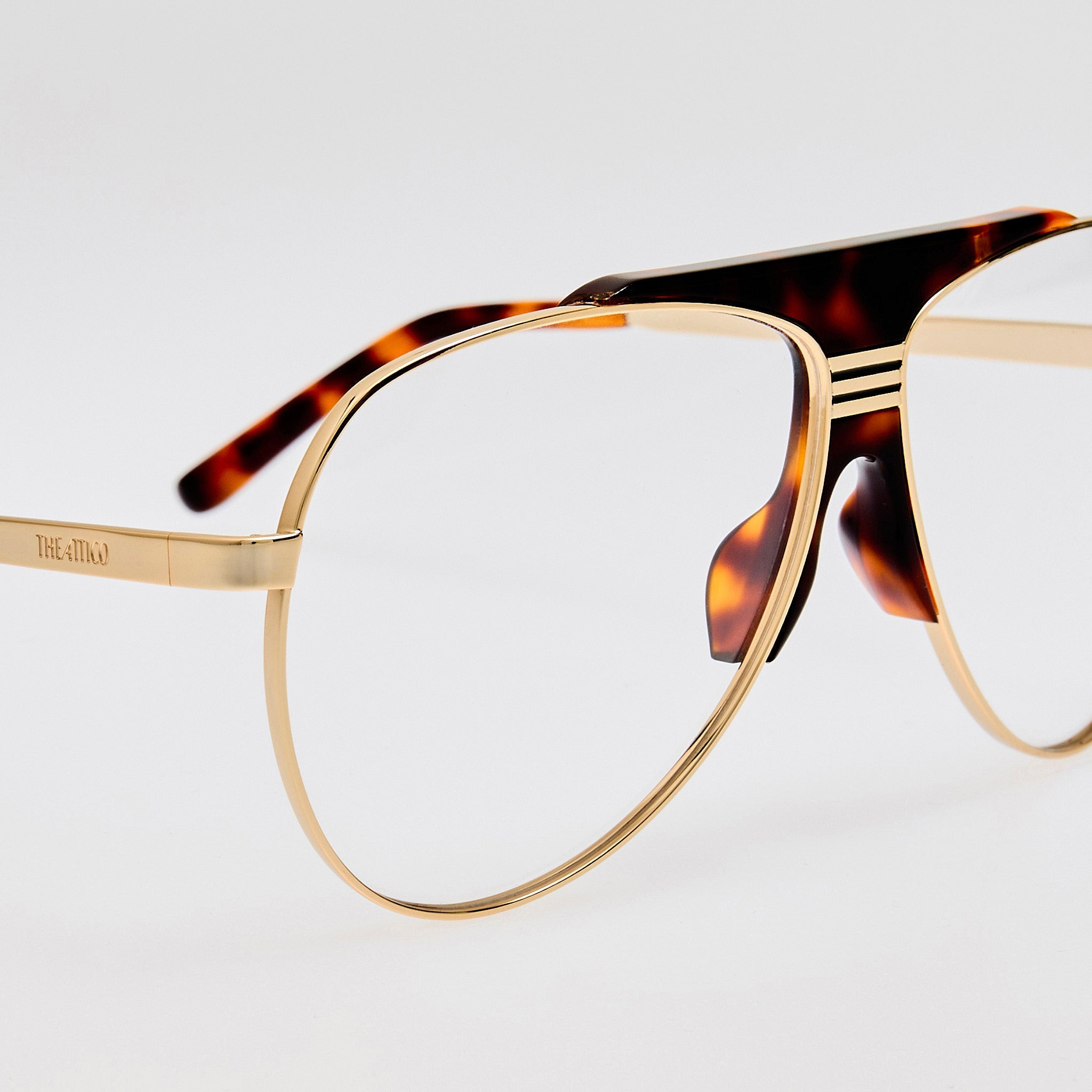 Aviator Optical in Gold - 3