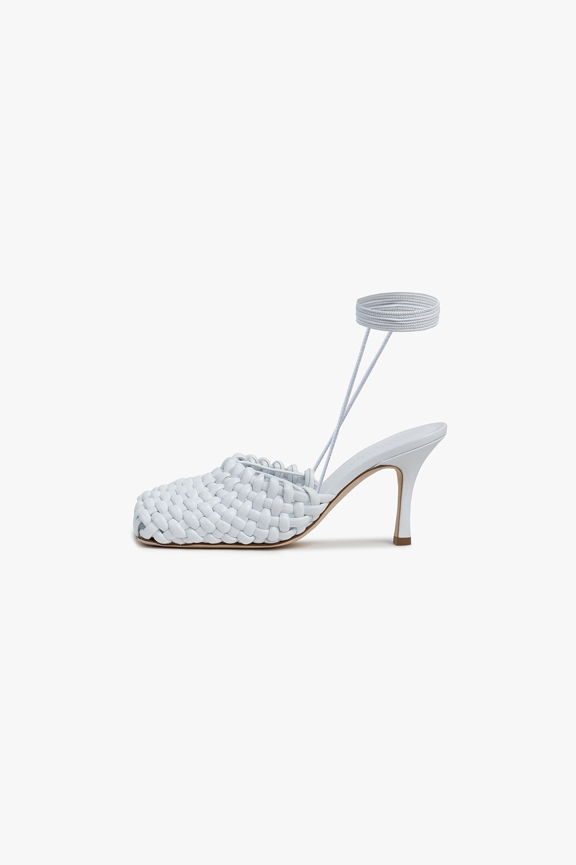 URSULA WEAVE SHOES WHITE - 1