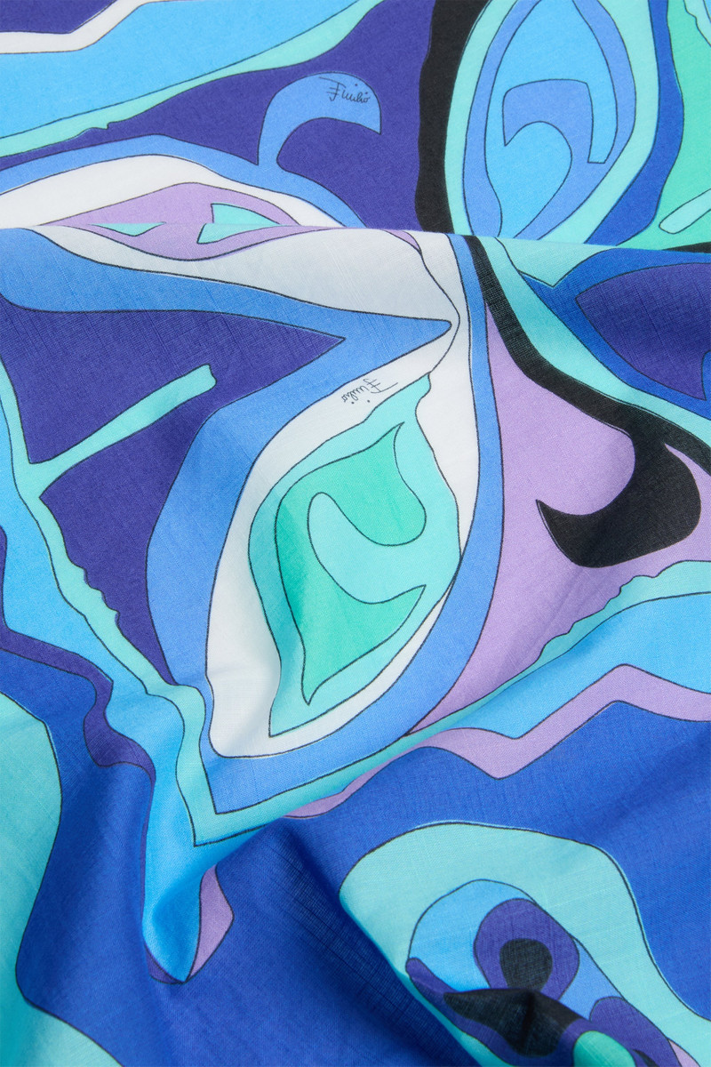 ANGOLI PRINT COTTON CARRÈ 4