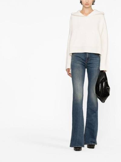Alexander McQueen high-waisted flared jeans outlook