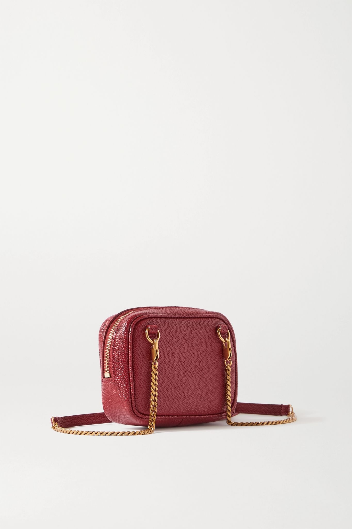 Lou baby textured-leather shoulder bag - 3