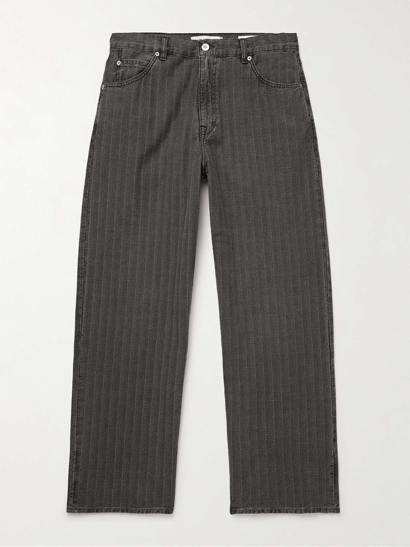 Vast Straight-Leg Striped Jeans 1