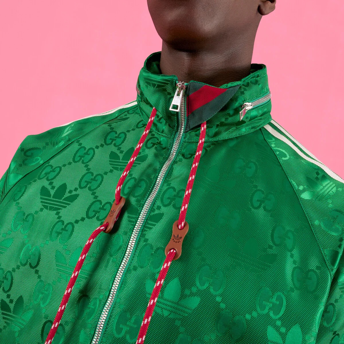 adidas x Gucci macro GG jacket - 5