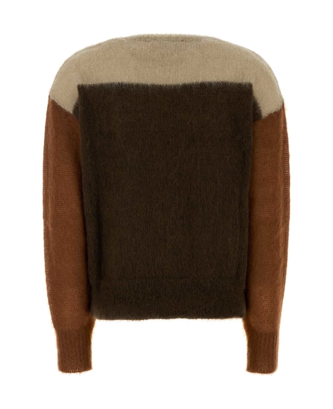 Multicolor Mohair Blend Madeline Sweater - 2