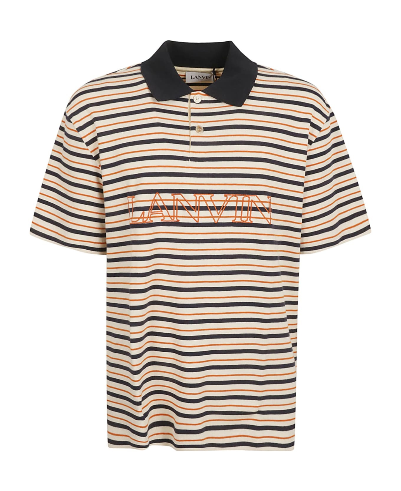 Logo Embroidered Shortsleeved Polo Shirt - 1