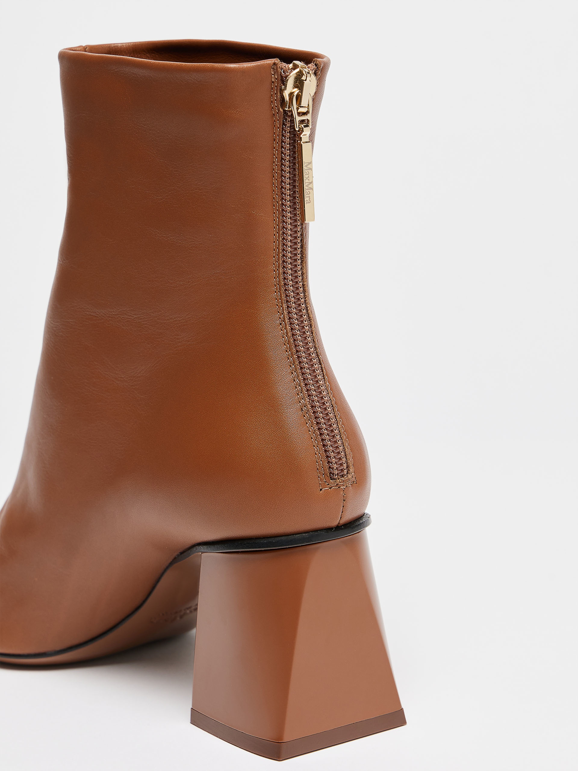ABBY Leather ankle boots - 4
