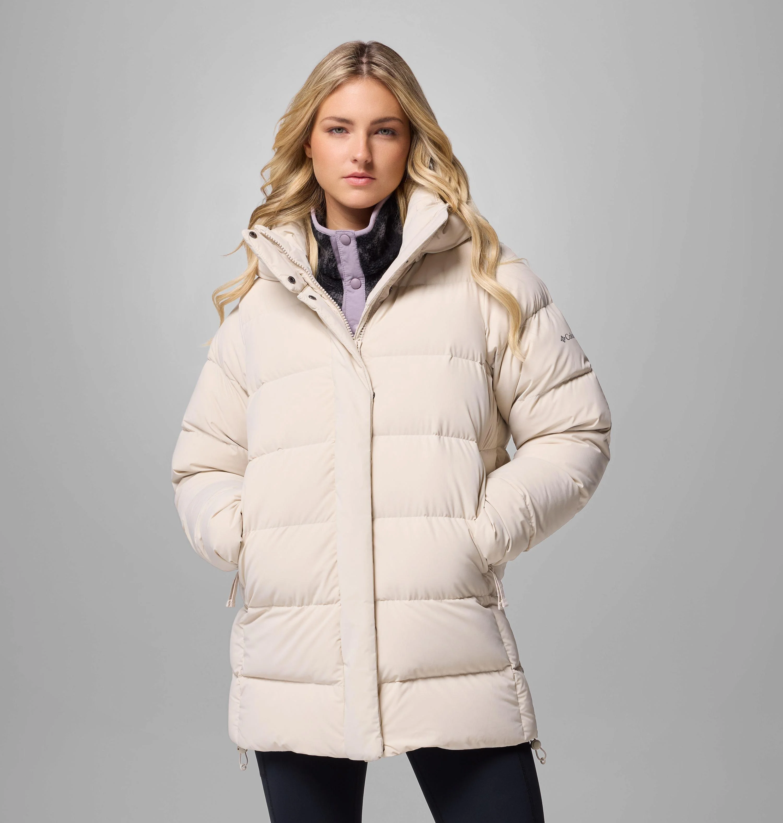 Women's Amaze Puff Mid Hooded Jacket - 1