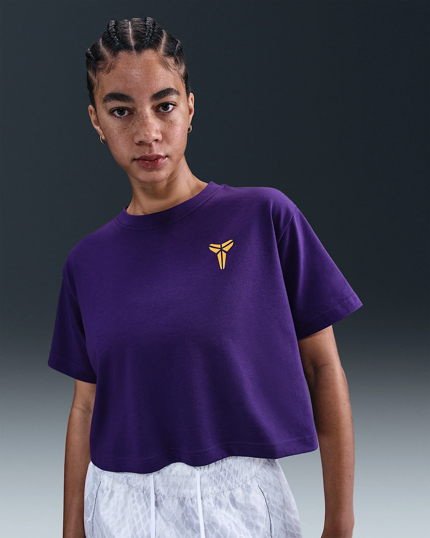Kobe Women's Dri-FIT Cropped Basketball T-Shirt - 1