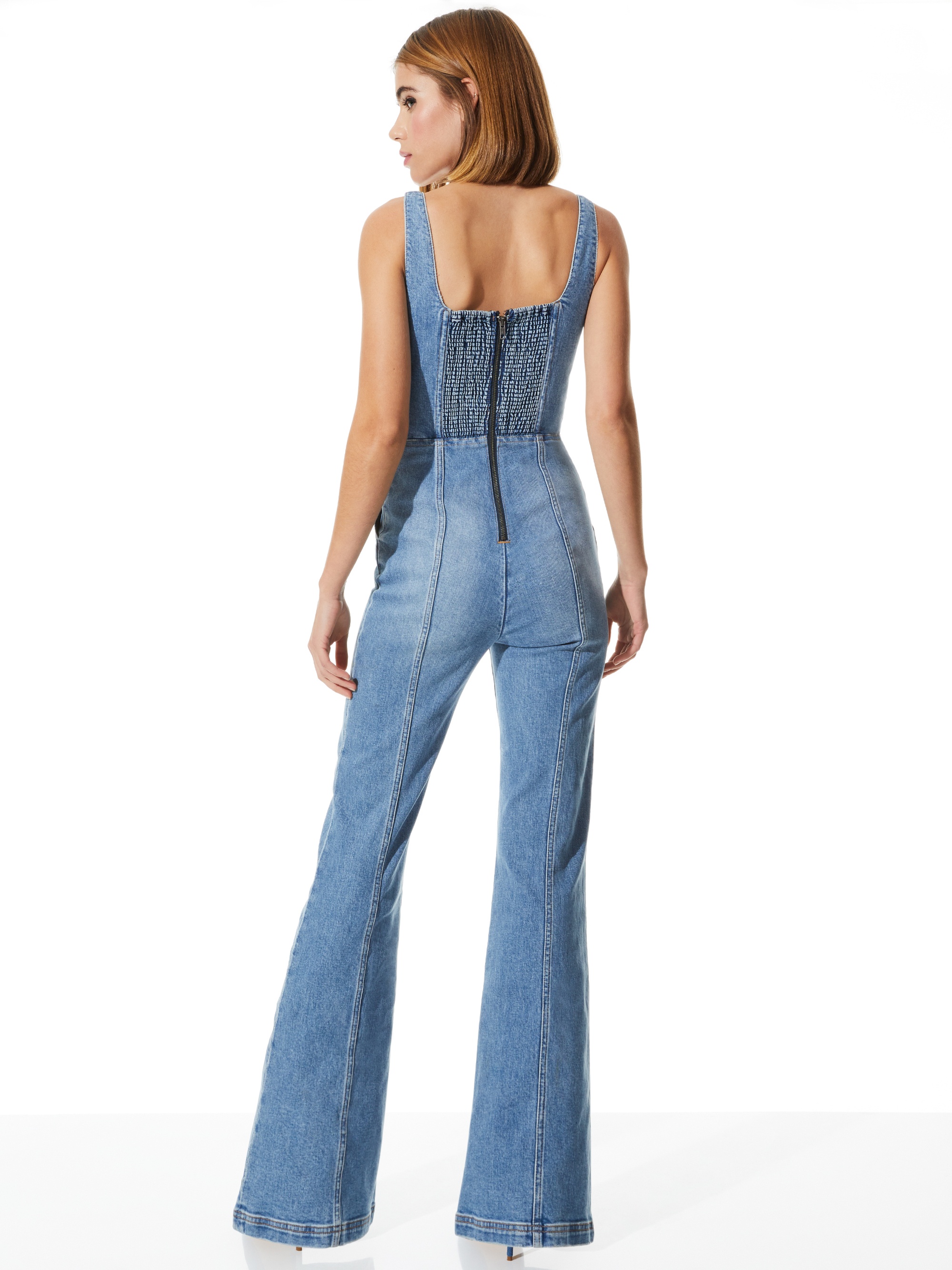 CHELS CORSET SLEEVELESS JUMPSUIT - 3
