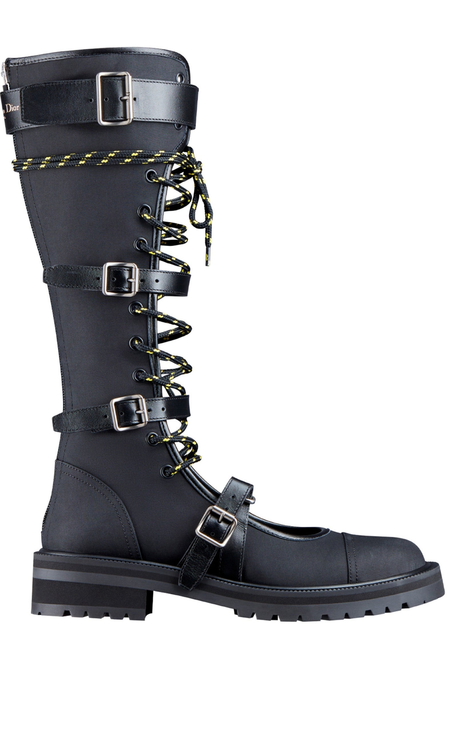 Dioranger Boots in Black Technical Fabric - 1