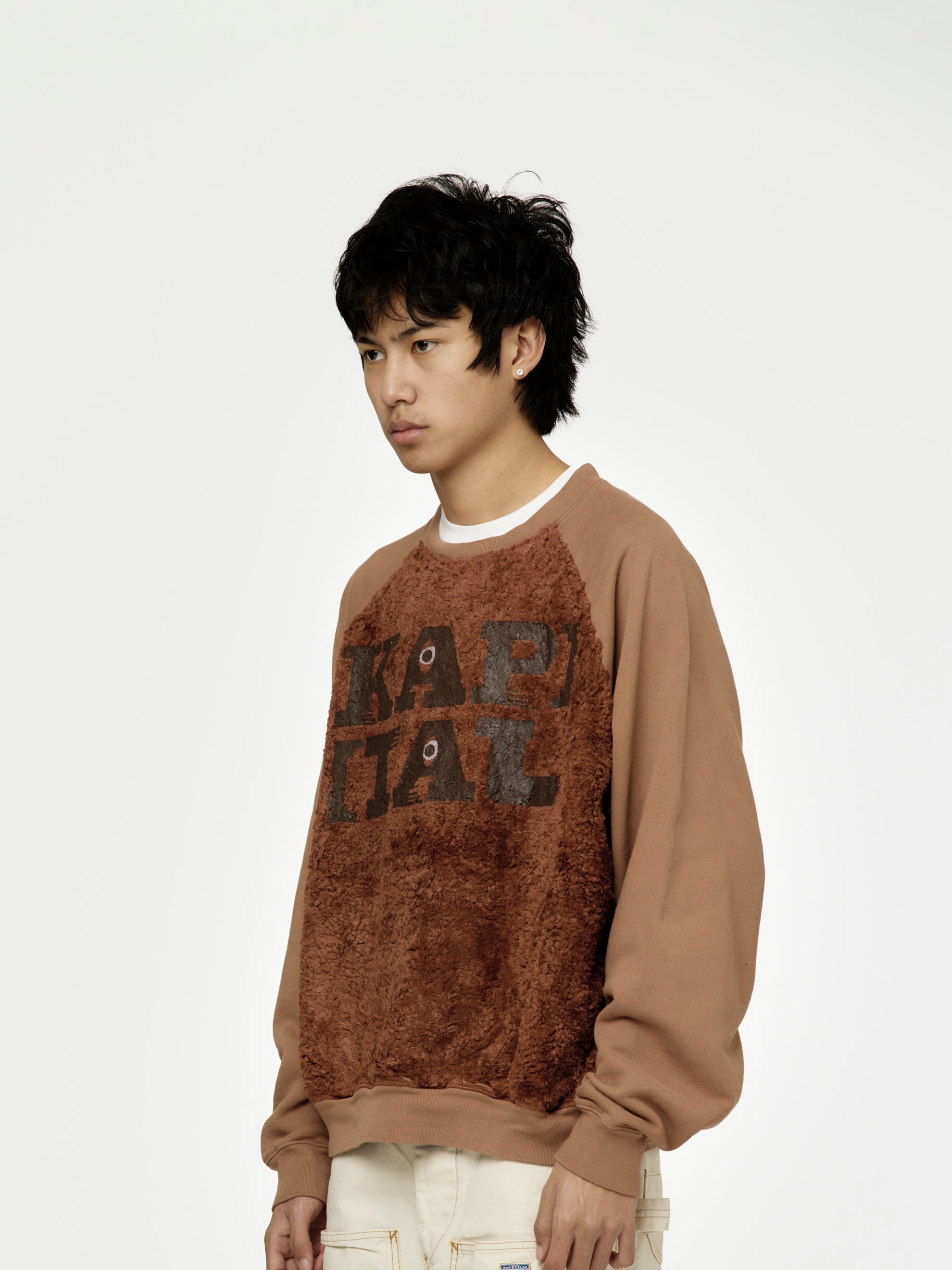 30/-SWTXFUR GRIZZLY SWT (SPEAKEASY KAPITAL) (LIGHT BROWN) - 2