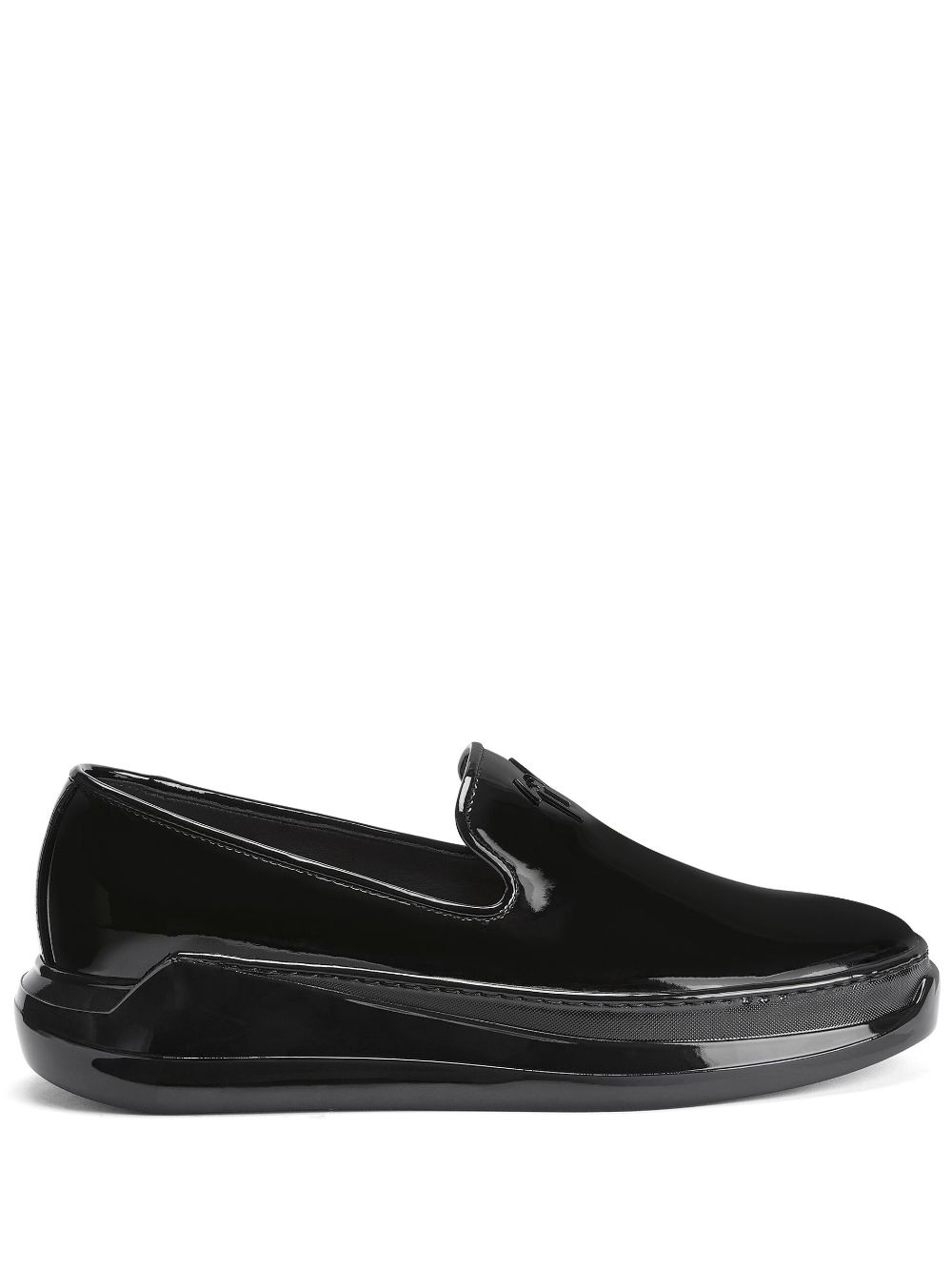 Conley patent-leather loafers - 1