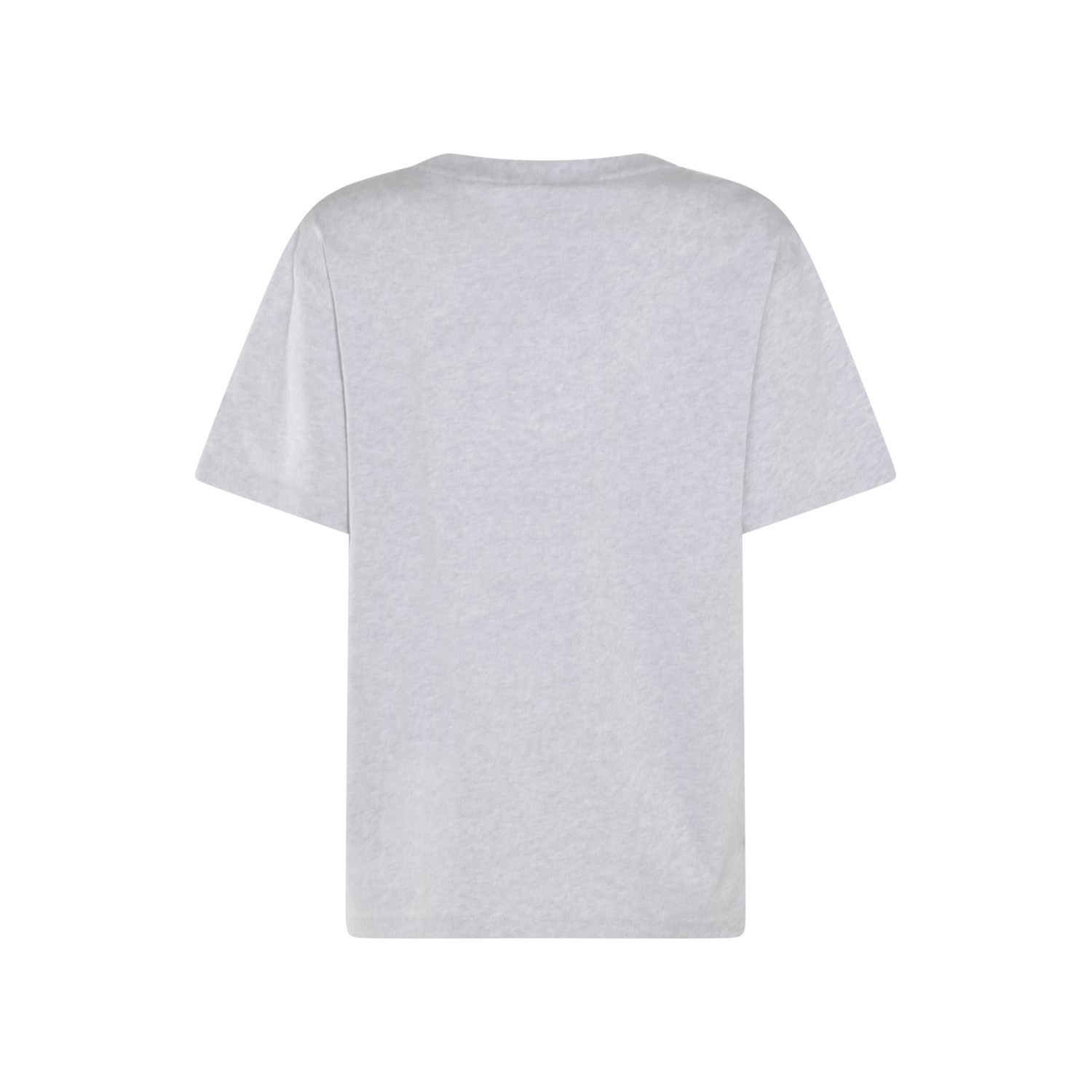 LIGHT GREY COTTON T-SHIRT - 2