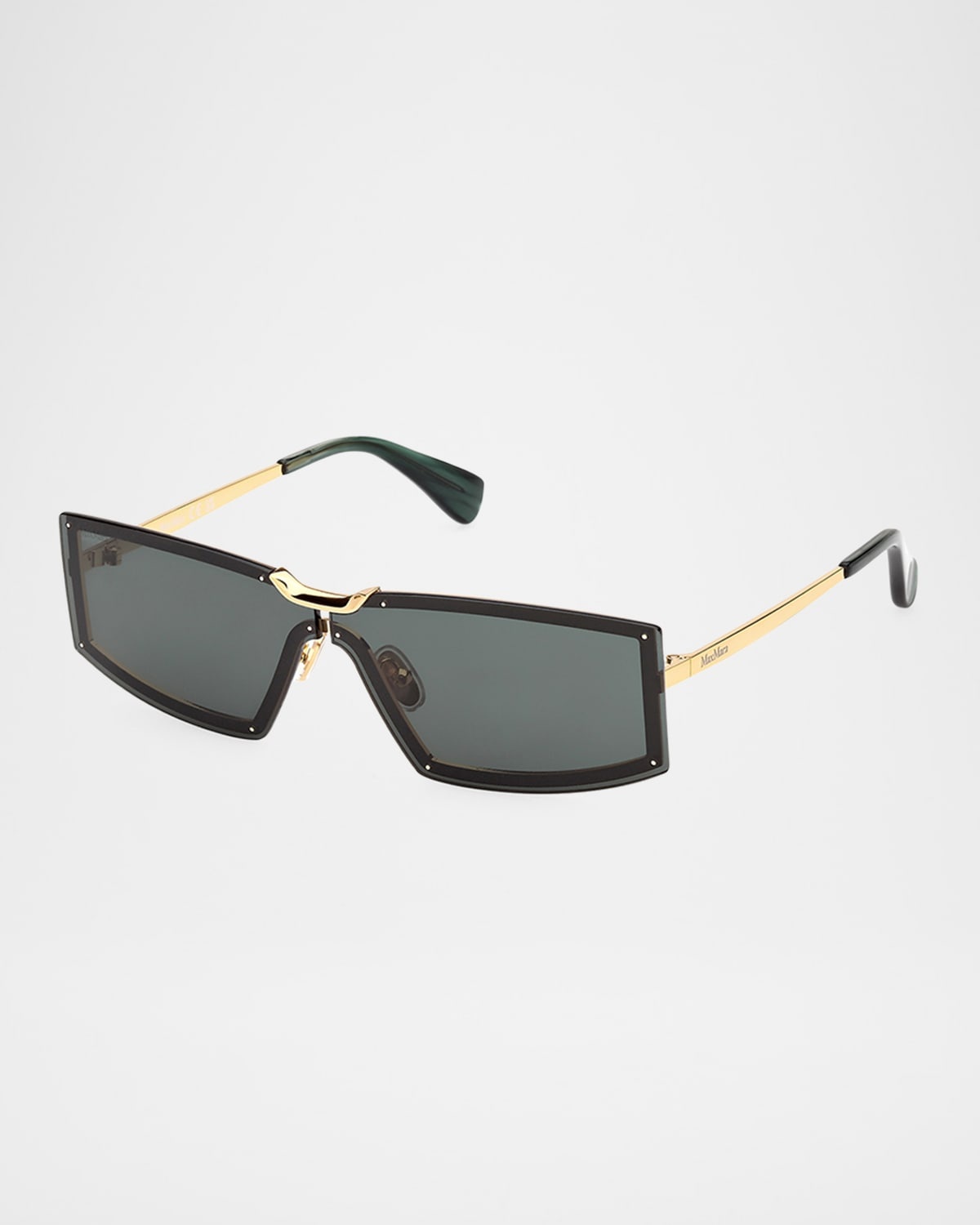 Metal Rectangle Sunglasses - 3