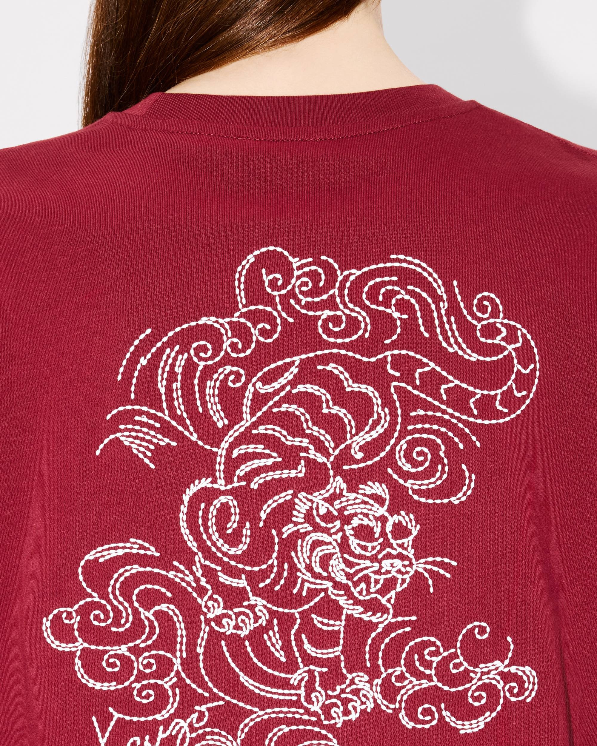 'KENZO Star Tiger' embroidered loose T-shirt - 6