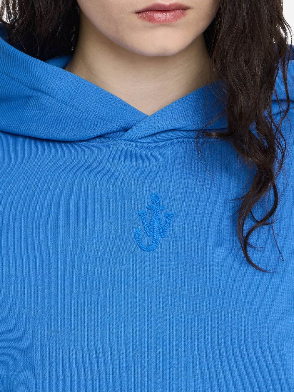 logo-embroidered hoodie - 5