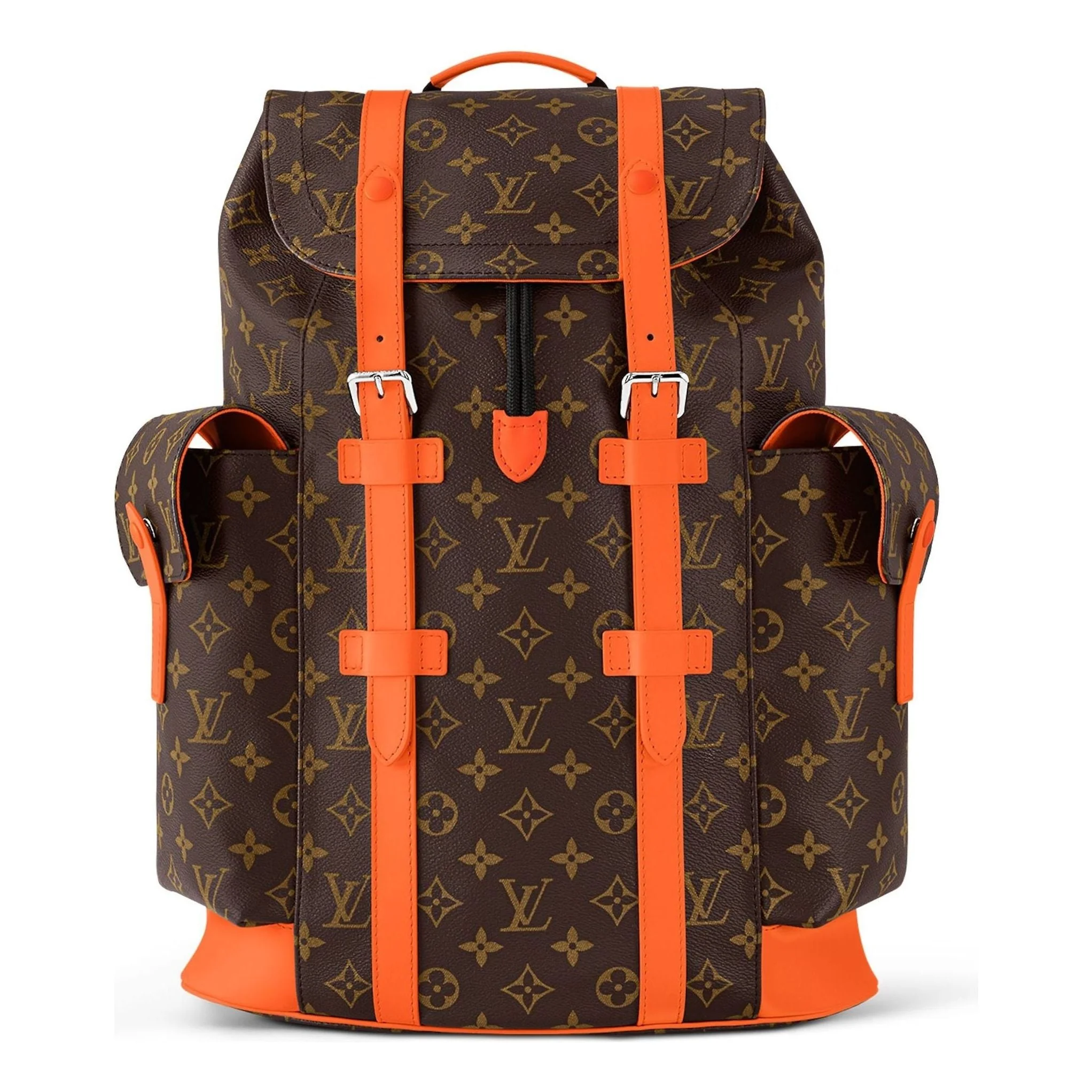 LOUIS VUITTON Christopher MM Monogram Macassar Canvas 'Brown Orange' M46814 - 1