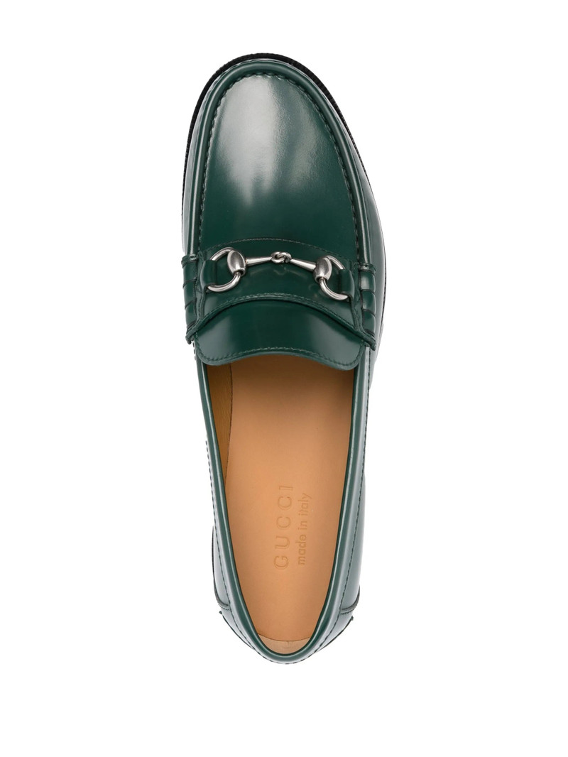 GUCCI Horsebit-detail Leather Loafers outlook